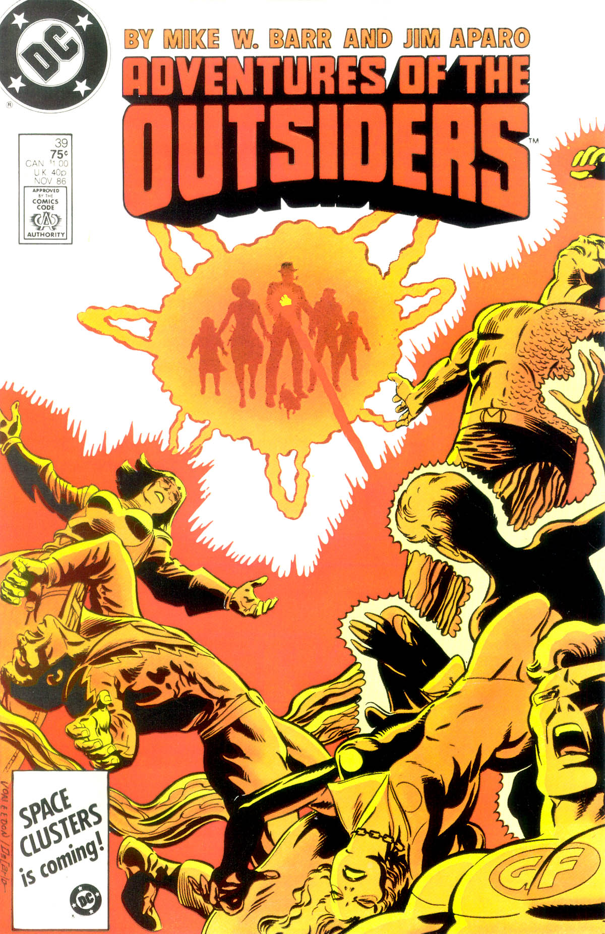 Read online Adventures of the Outsiders comic -  Issue #39 - 1