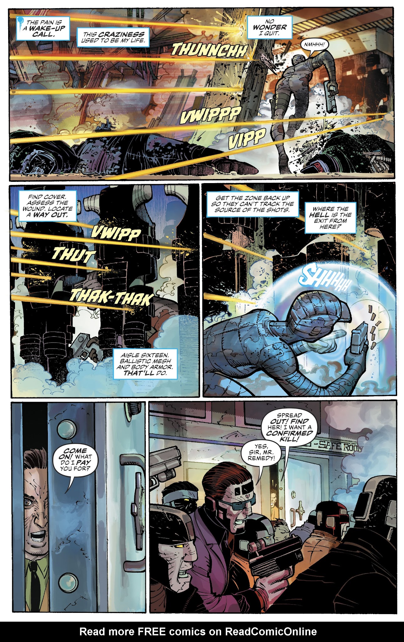 Read online The Silencer comic -  Issue #3 - 10