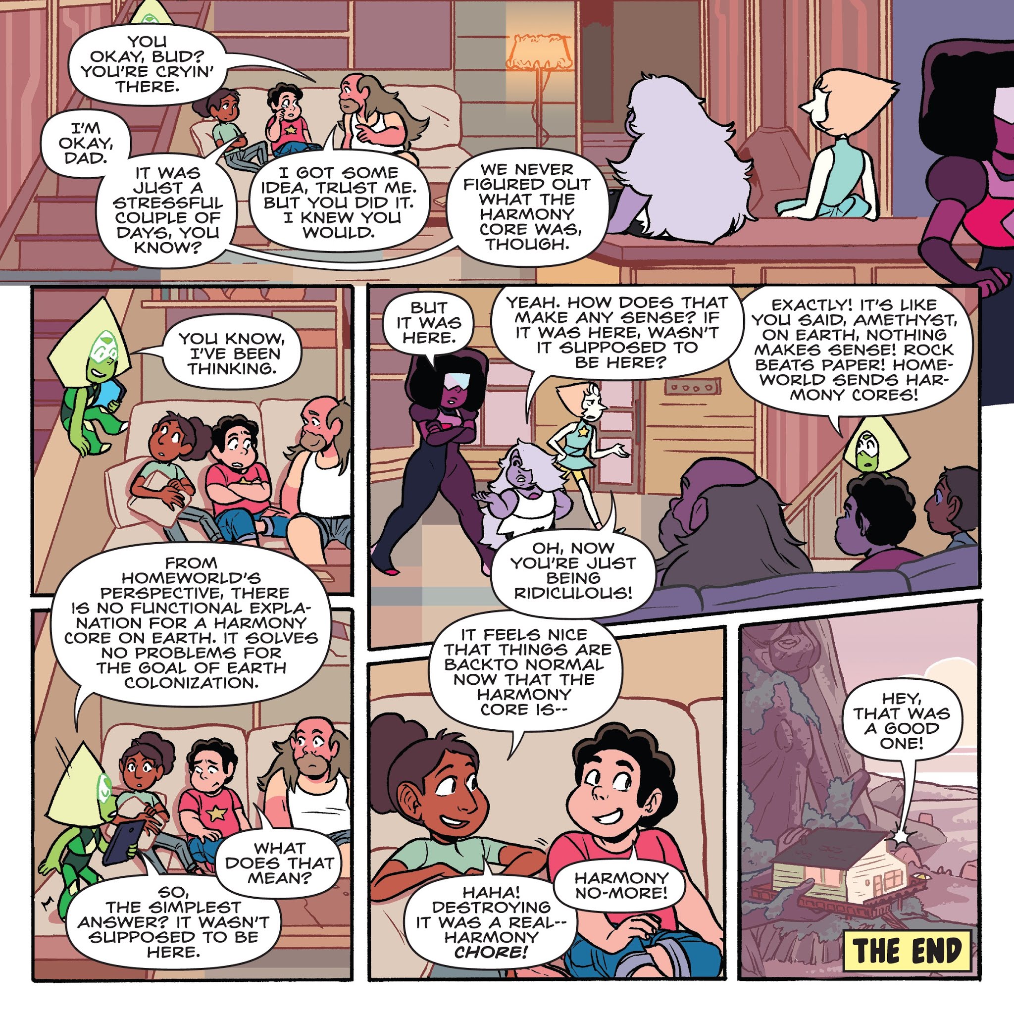 Read online Steven Universe: Harmony comic -  Issue #5 - 24