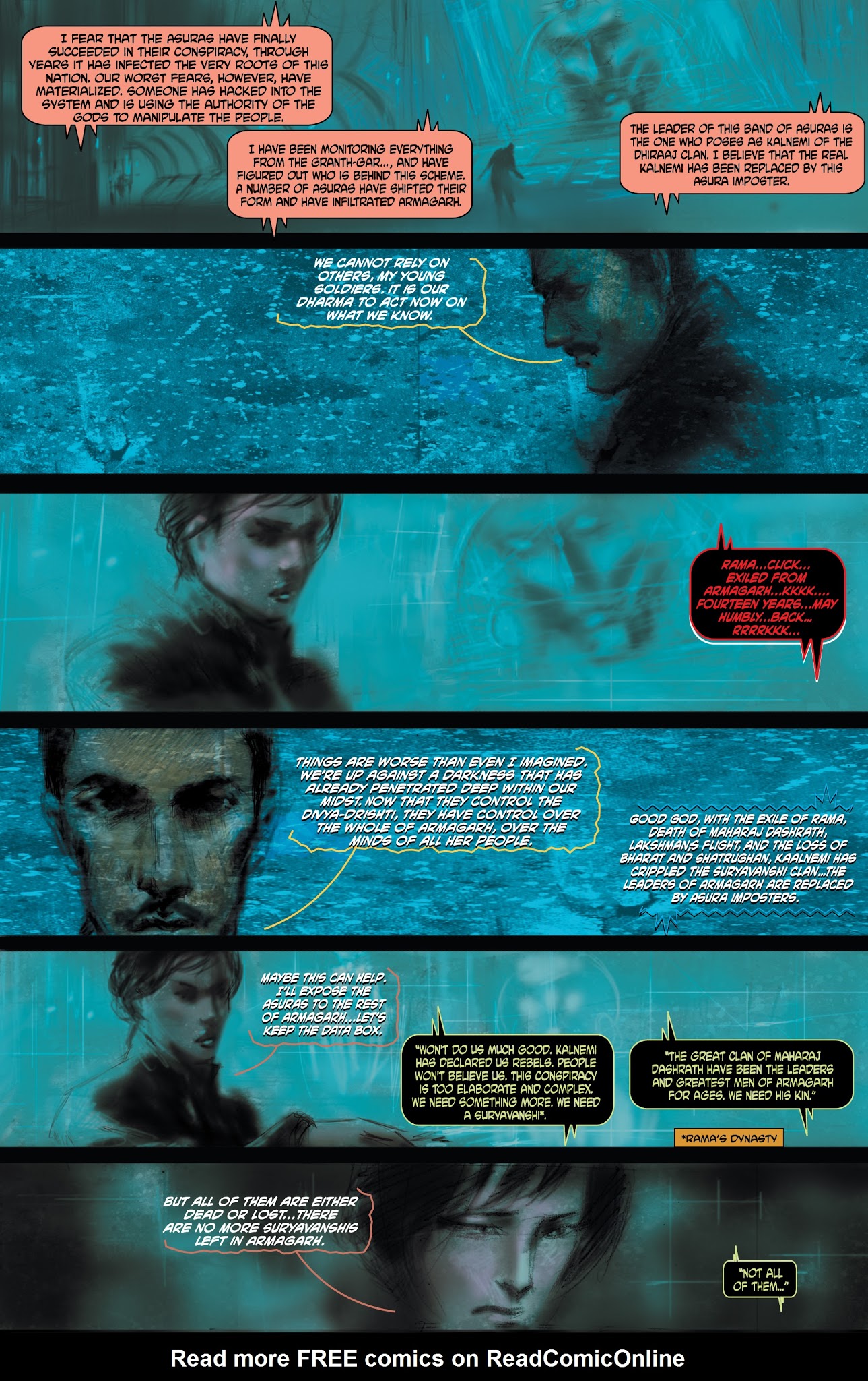 Read online Ramayan 3392 A.D. comic -  Issue #6 - 23