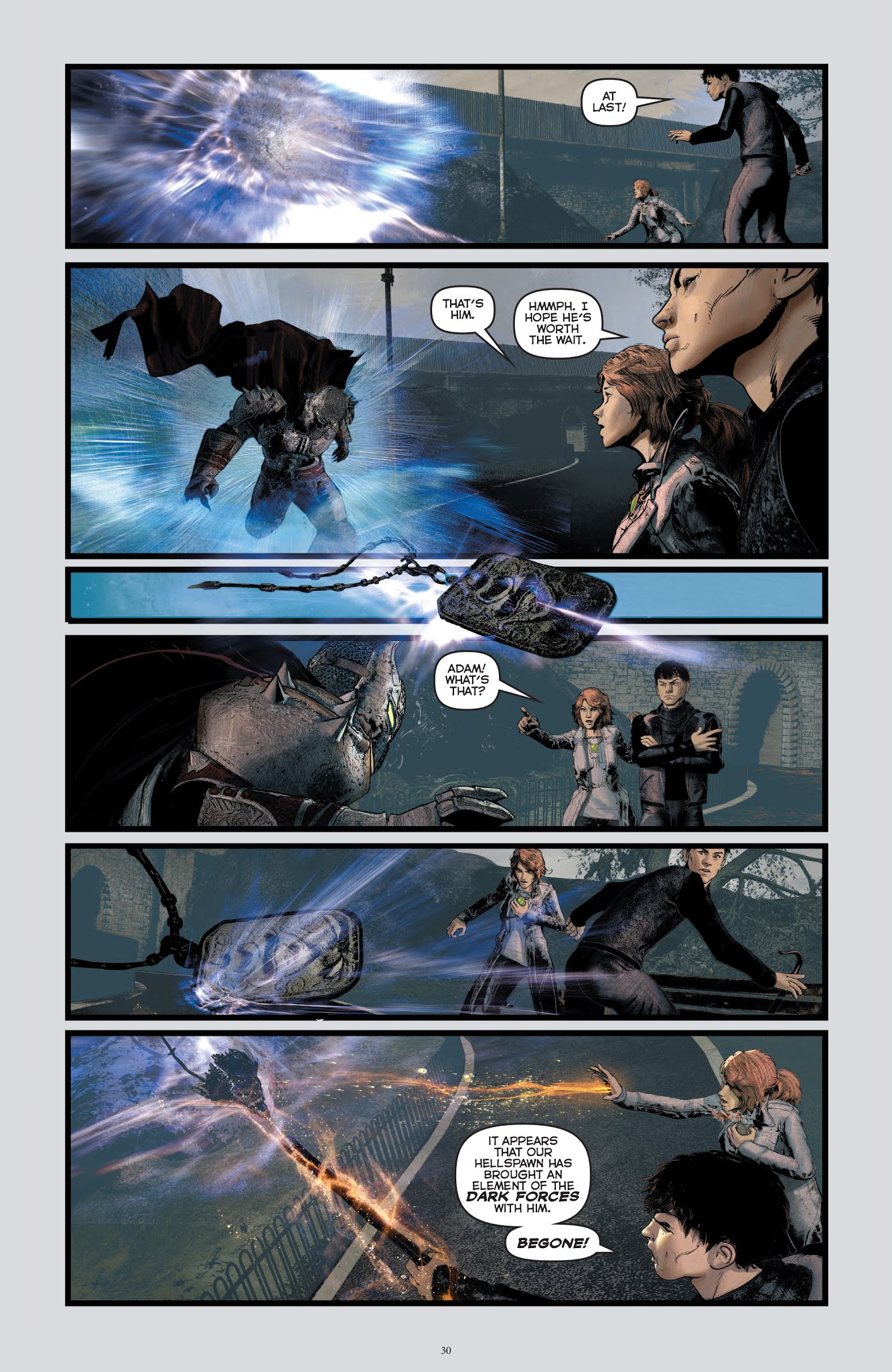 Read online Medieval Spawn and Witchblade comic -  Issue #4 - 32