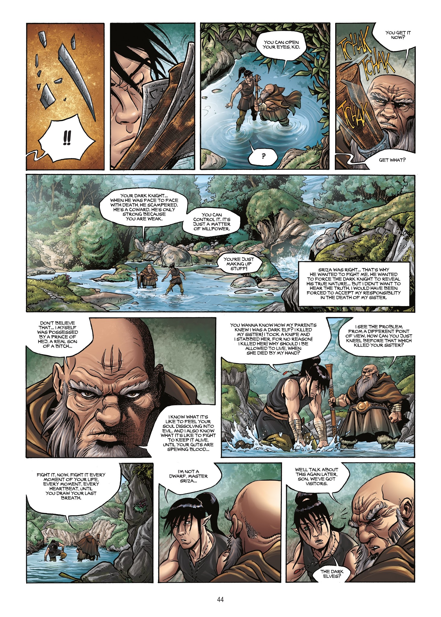 Read online Elves comic -  Issue #17 - 44