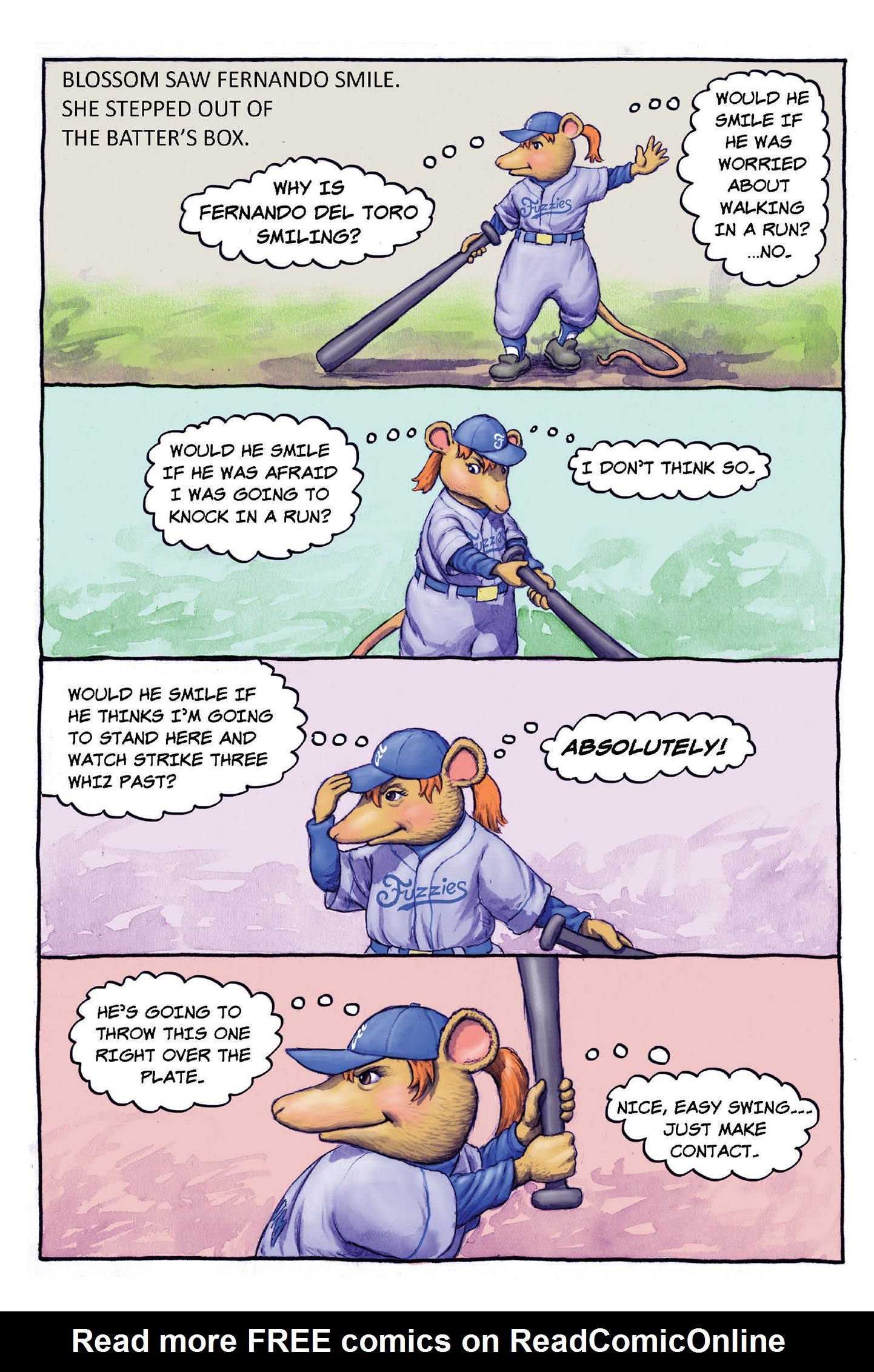 Read online Fuzzy Baseball comic -  Issue #1 - 46