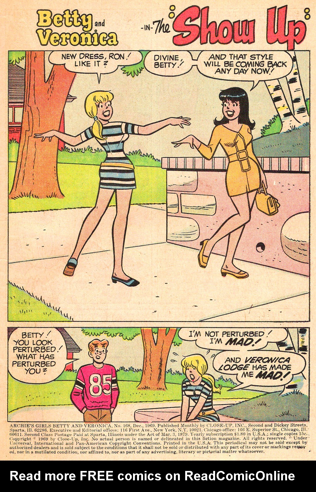 Read online Archie's Girls Betty and Veronica comic -  Issue #168 - 3