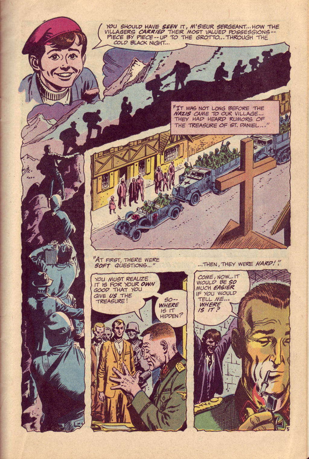 Read online Our Army at War (1952) comic -  Issue #211 - 7