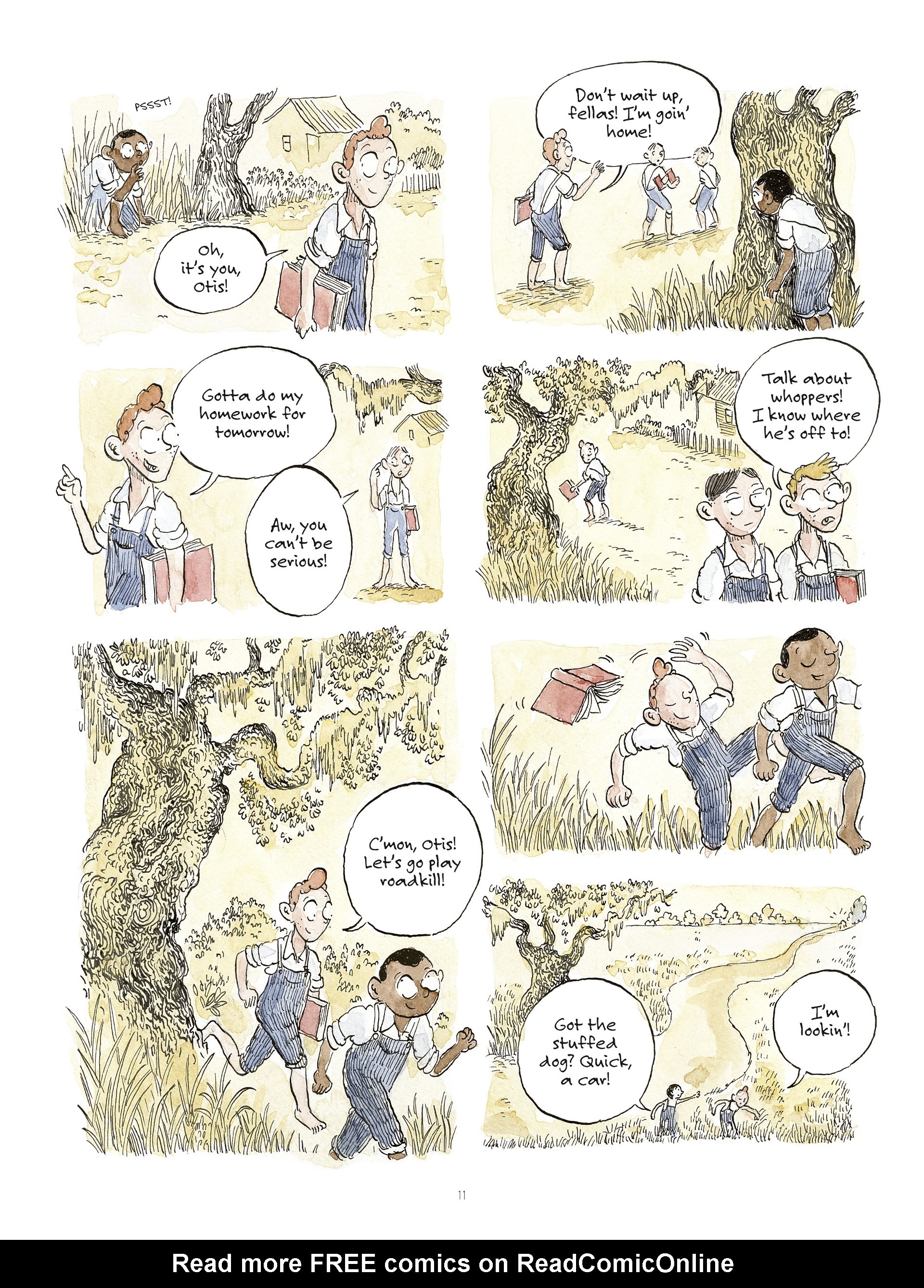 Read online Swamp: A Summer in the Bayou comic -  Issue # TPB (Part 1) - 13