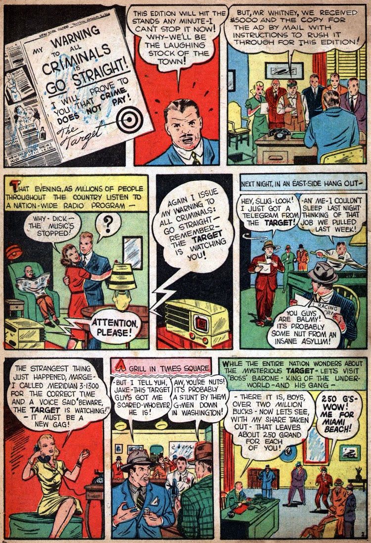 Read online Target Comics comic -  Issue #10 - 3