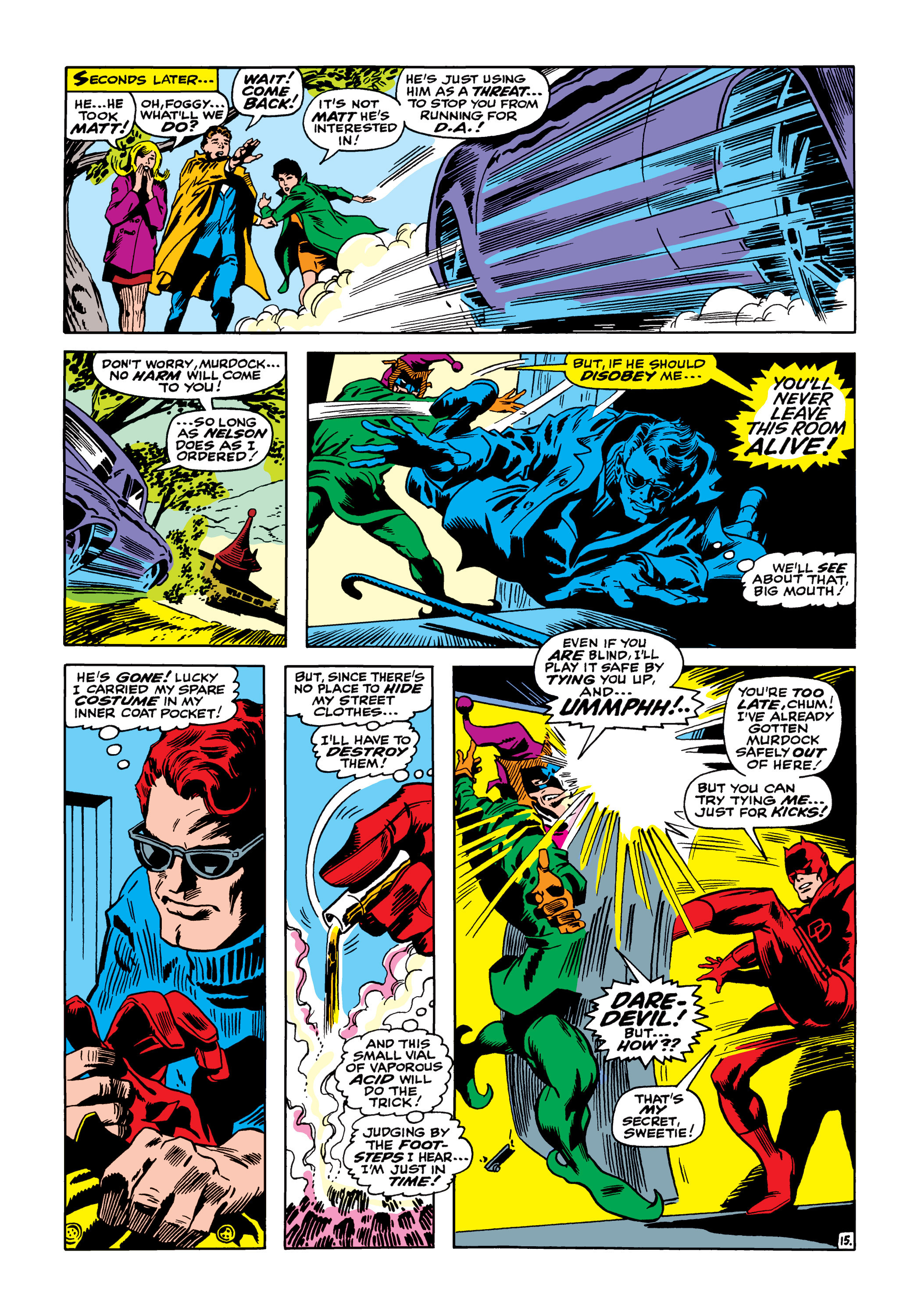 Read online Marvel Masterworks: Daredevil comic -  Issue # TPB 5 (Part 1) - 21