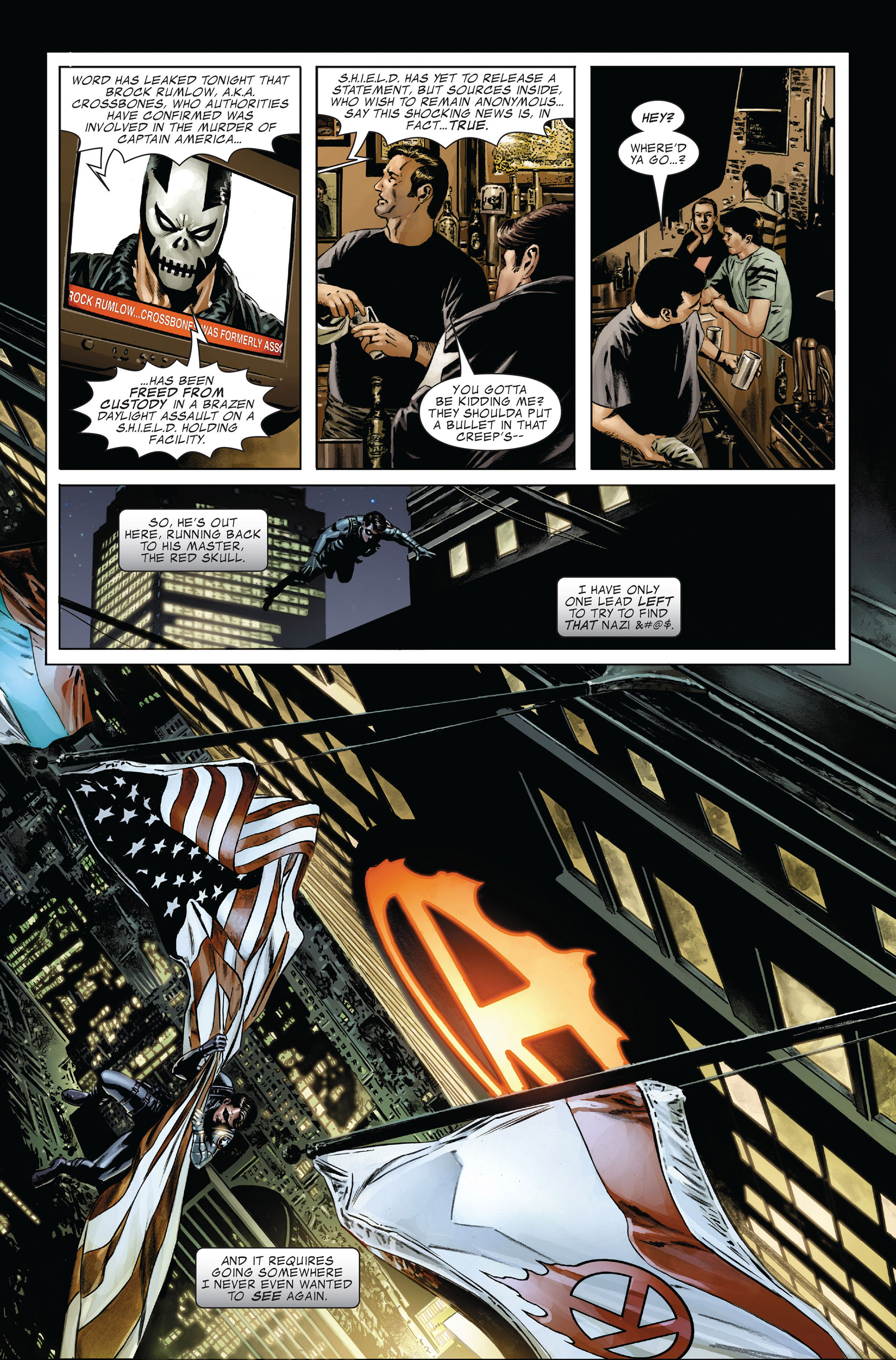 Read online Death of Captain America: The Death of the Dream comic -  Issue # TPB (Part 2) - 19