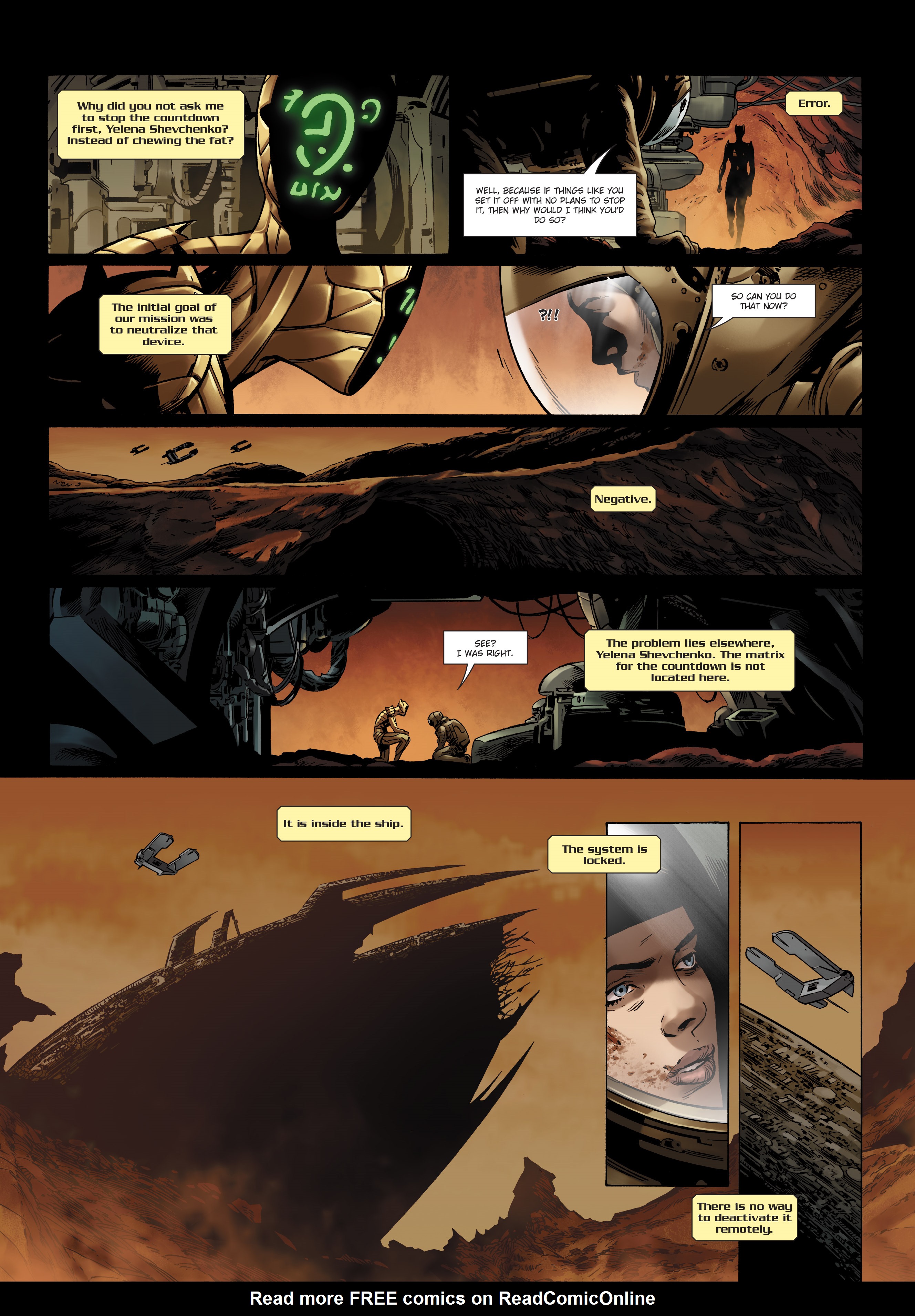 Read online Olympus Mons Vol. 1: Anomaly One comic -  Issue #5 - 17