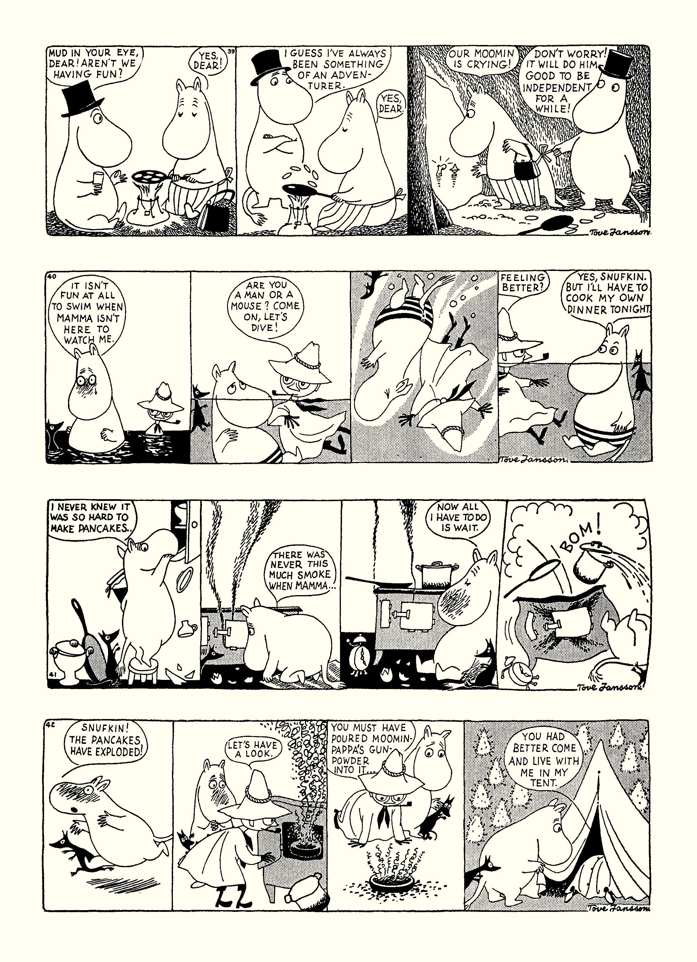 Read online Moomin: The Complete Tove Jansson Comic Strip comic -  Issue # TPB 1 - 40