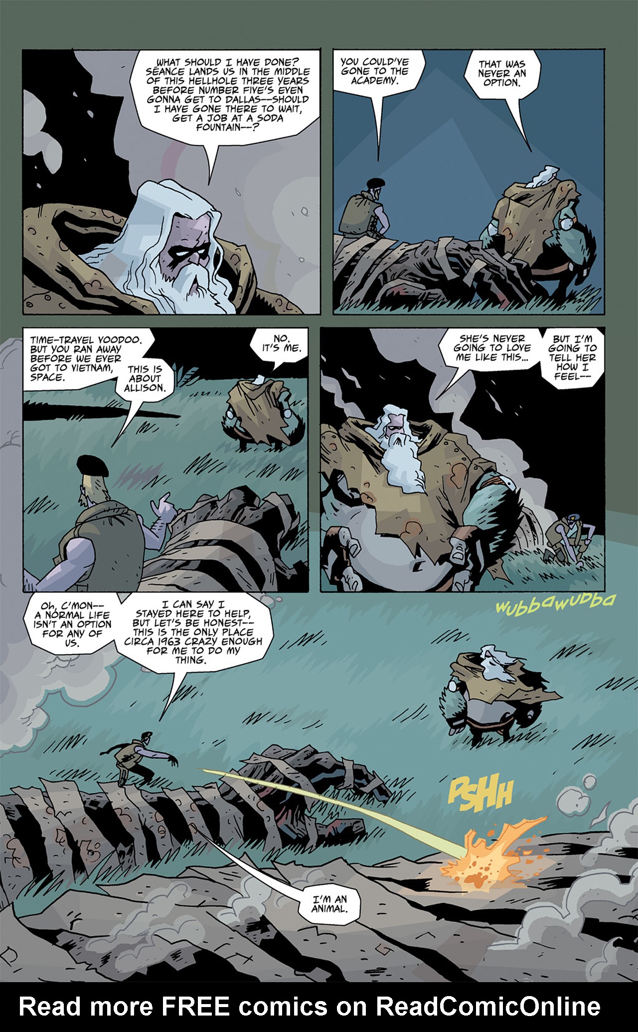 Read online The Umbrella Academy: Dallas comic -  Issue #5 - 14