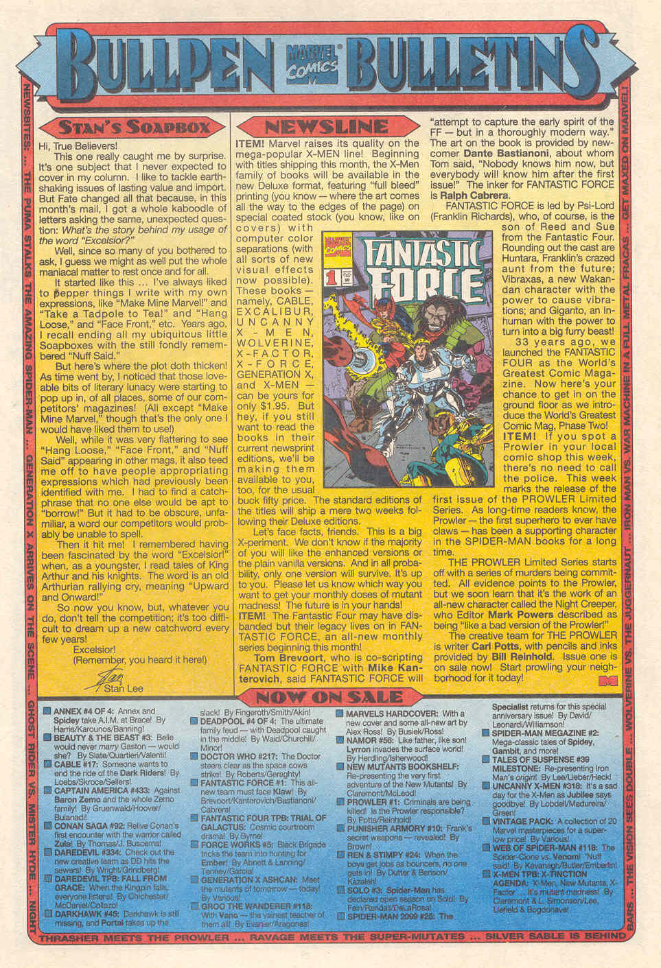 Read online Fantastic Force (1994) comic -  Issue #1 - 22