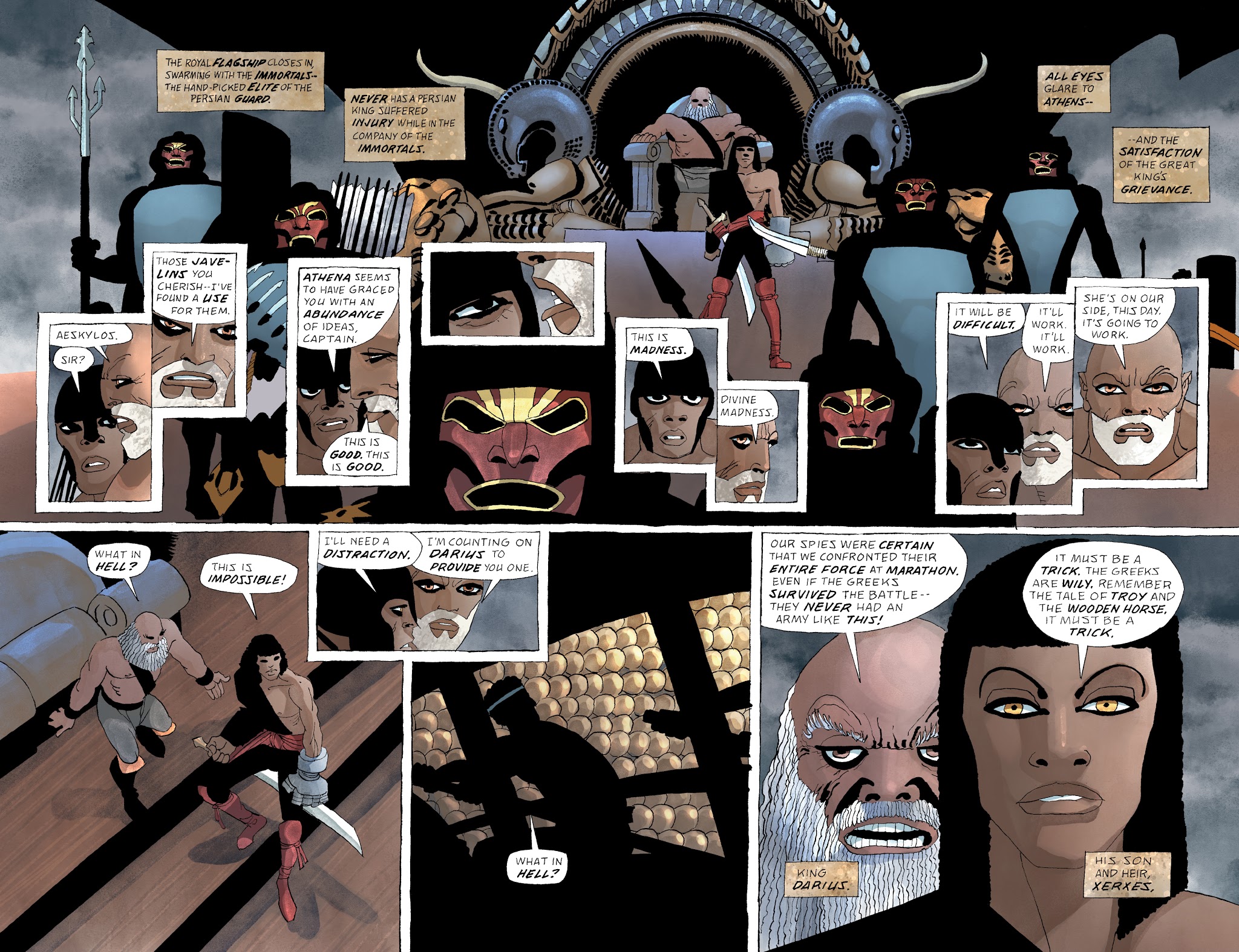 Read online Xerxes: The Fall of the House of Darius and the Rise of Alexander comic -  Issue #2 - 10