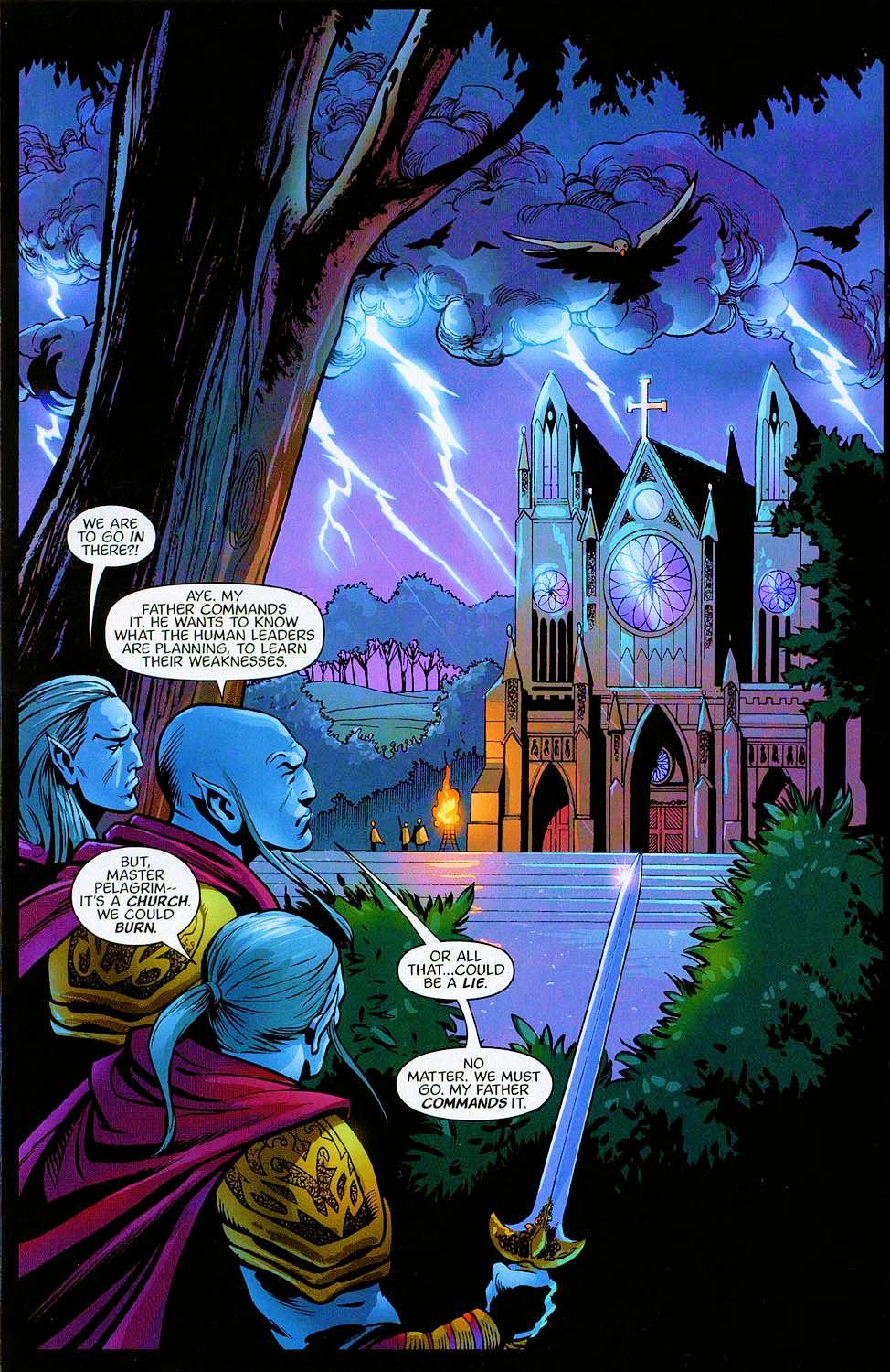 Read online Lady Death: A Medieval Tale comic -  Issue #10 - 14