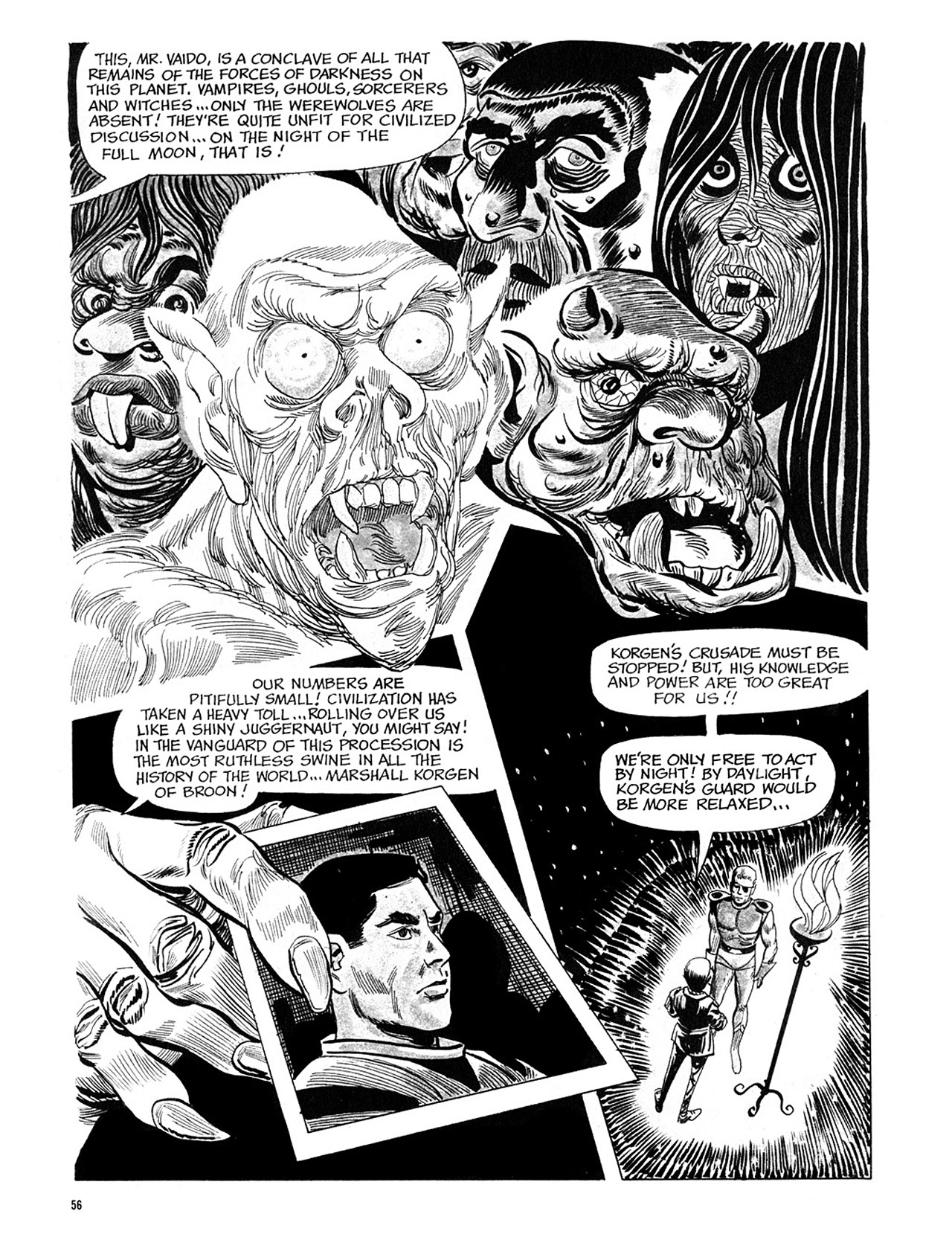 Read online Eerie Archives comic -  Issue # TPB 4 - 57