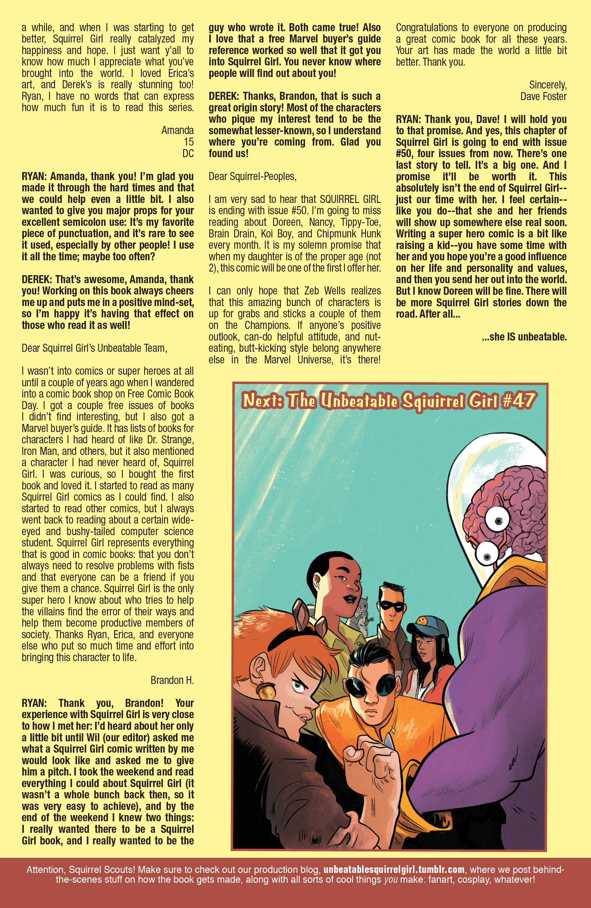 Read online The Unbeatable Squirrel Girl II comic -  Issue #46 - 26