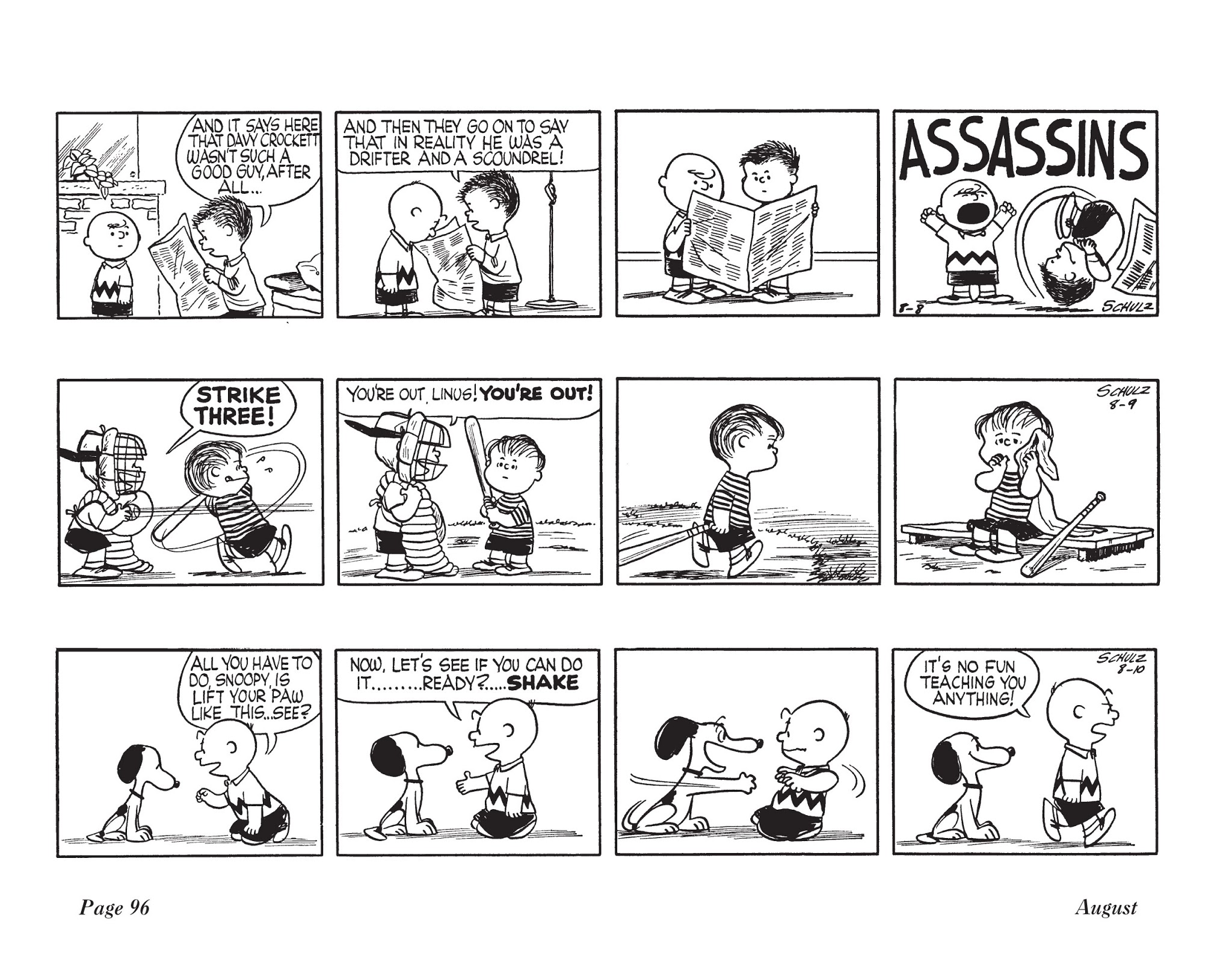 Read online The Complete Peanuts comic -  Issue # TPB 3 - 109