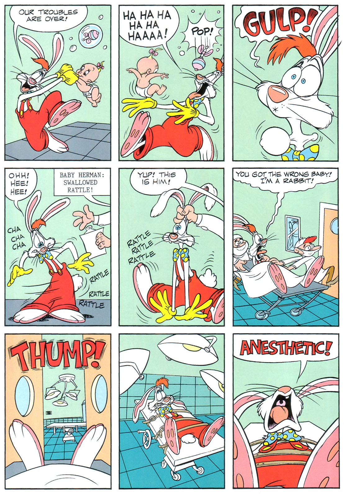 Read online Marvel Graphic Novel: Roger Rabbit in The Resurrection of Doom comic -  Issue # Full - 58