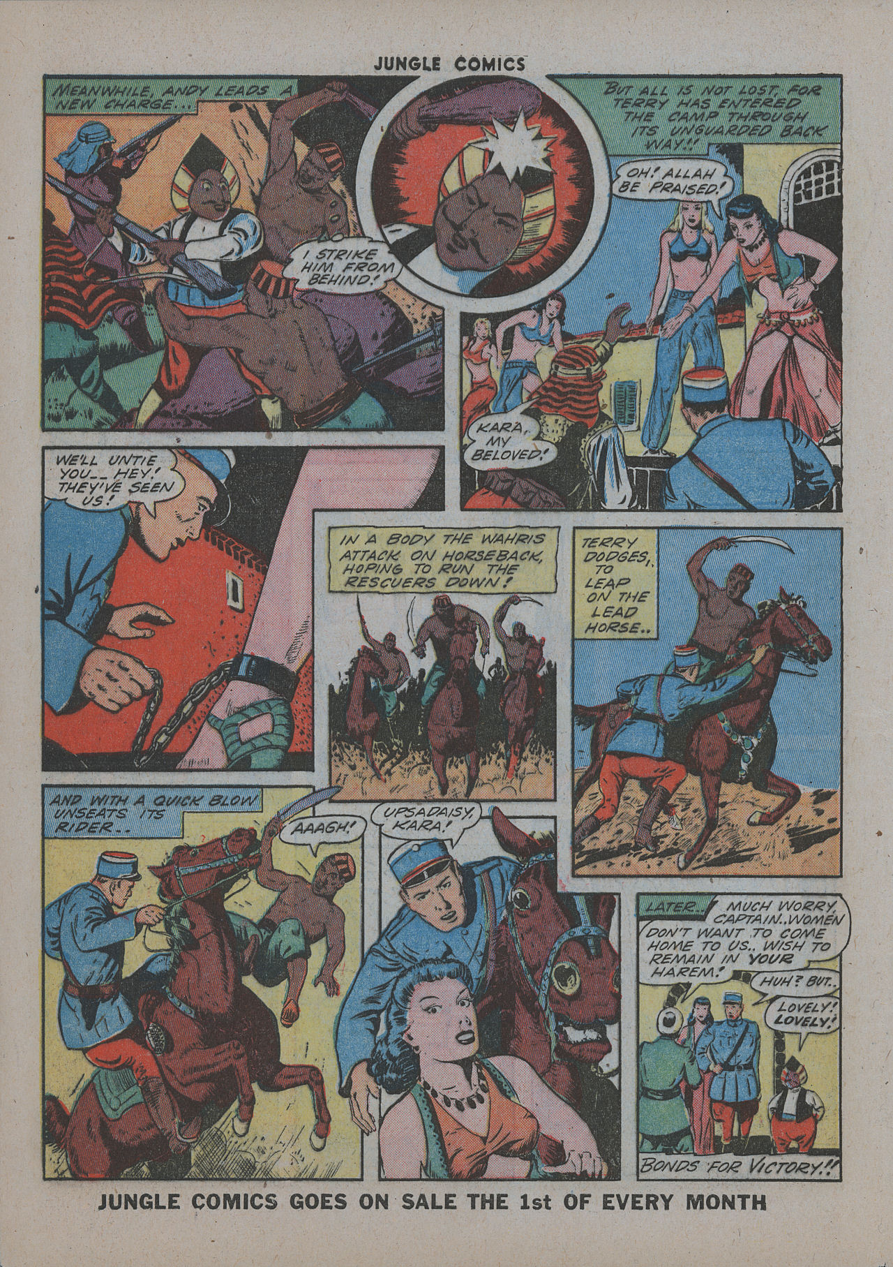 Read online Jungle Comics comic -  Issue #48 - 48