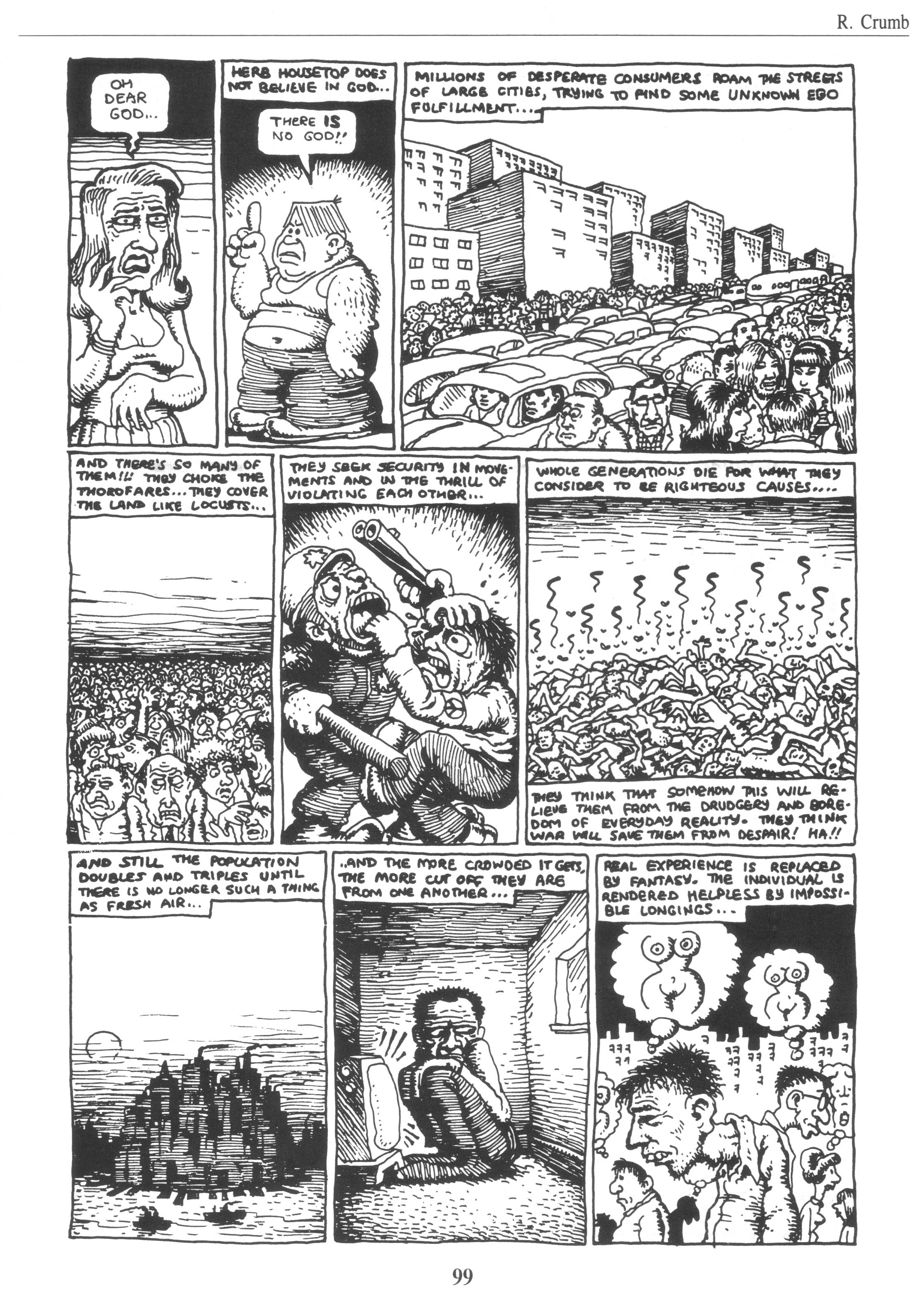 Read online The Complete Crumb Comics comic -  Issue # TPB 6 - 109