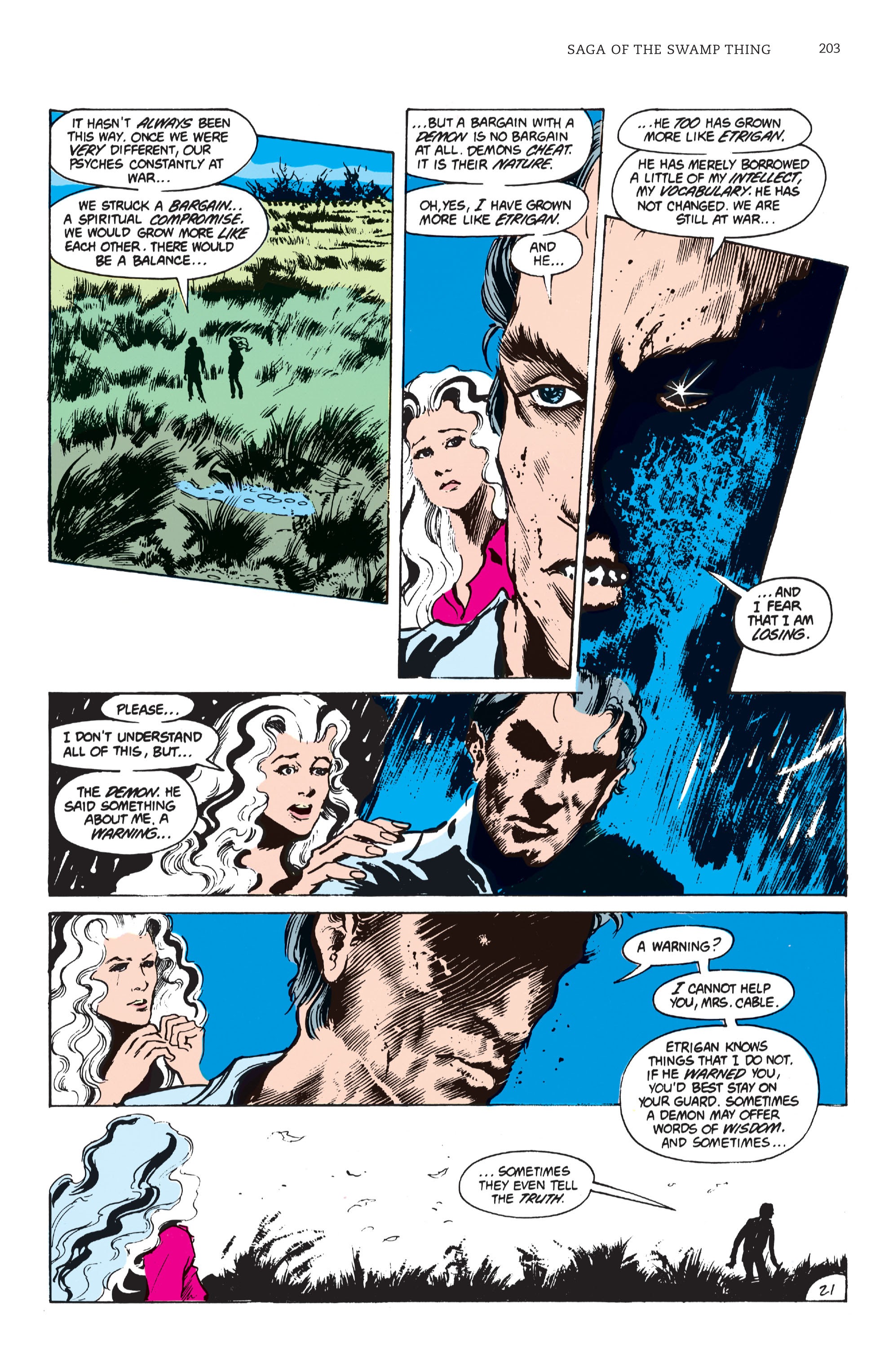 Read online Saga of the Swamp Thing comic -  Issue # TPB 1 (Part 2) - 98