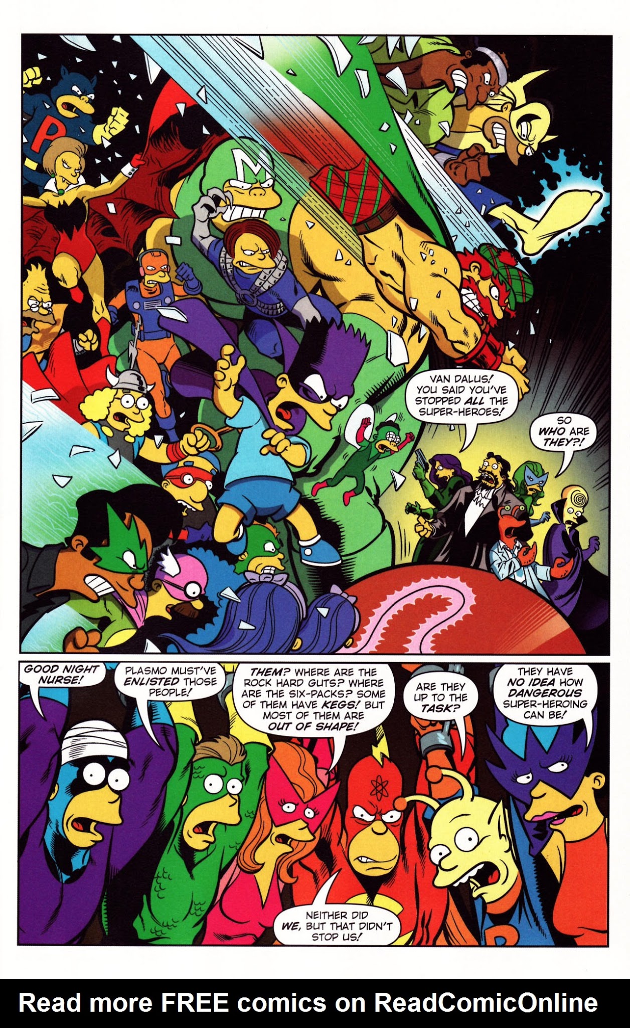 Read online Bongo Comics Presents Simpsons Super Spectacular comic -  Issue #6 - 27
