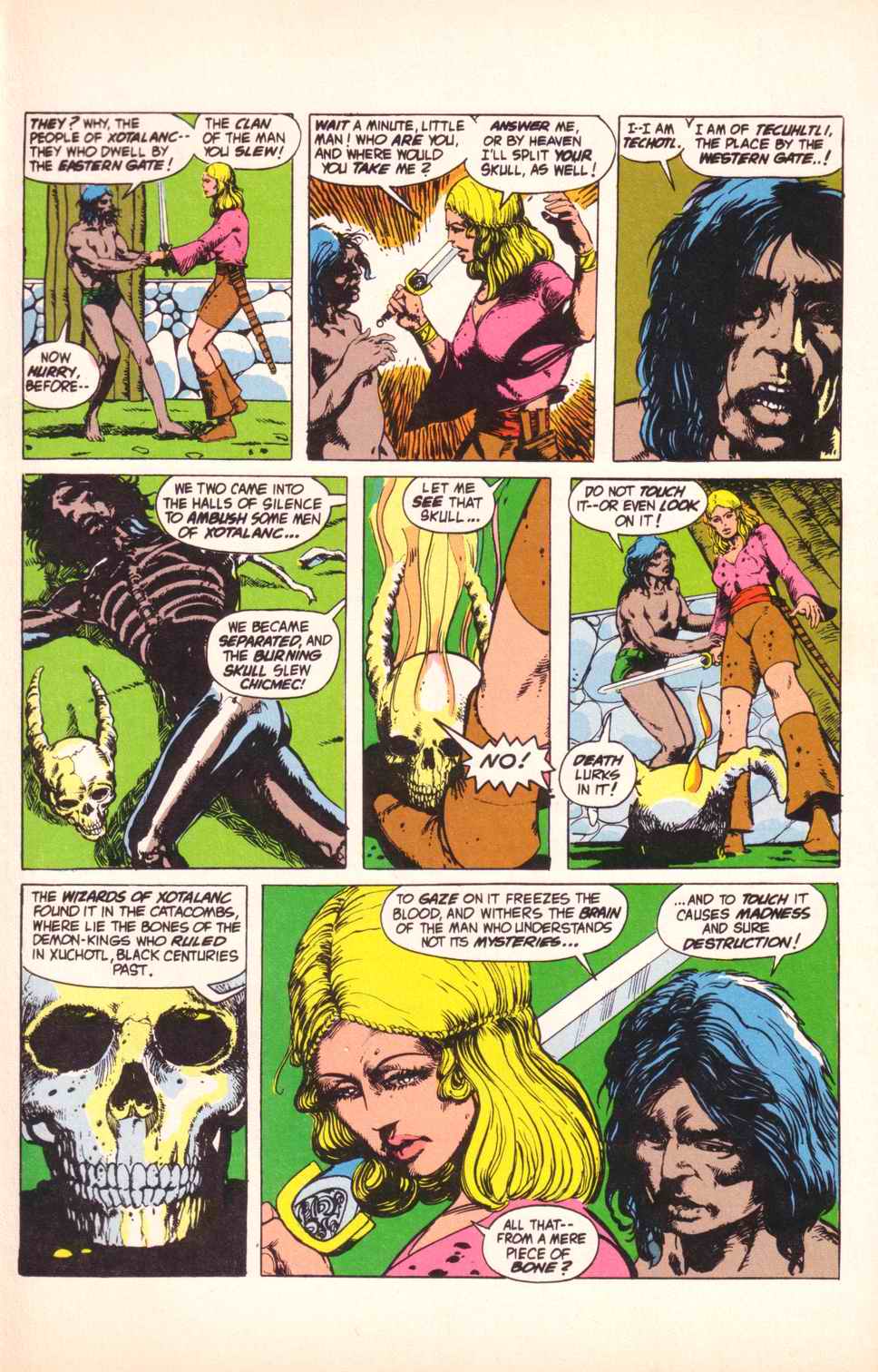 Read online Robert E. Howard's Conan the Barbarian comic -  Issue # Full - 21