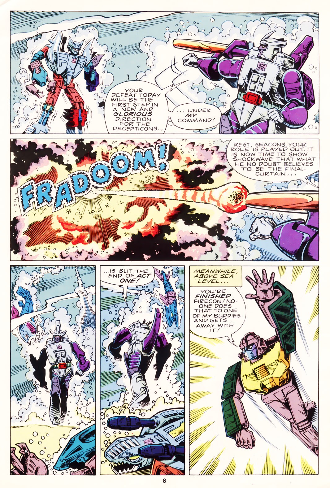 Read online The Transformers (UK) comic -  Issue #153 - 8