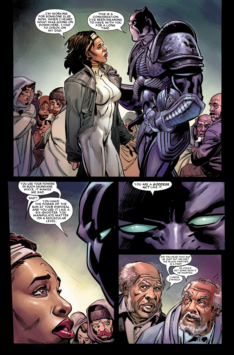 Read online Black Panther (2005) comic -  Issue #13 - 14