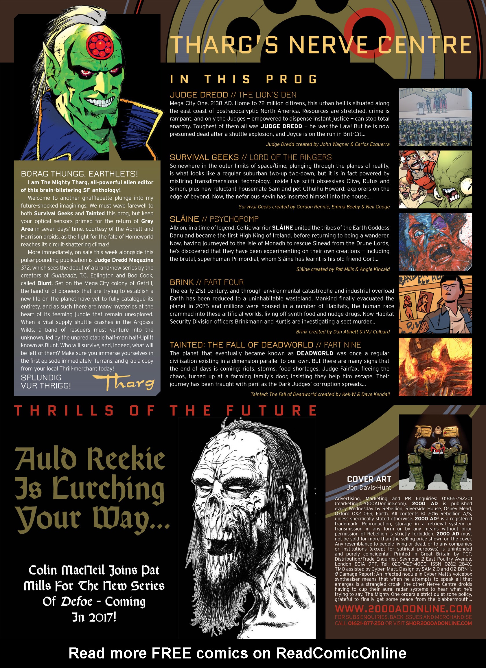 Read online 2000 AD comic -  Issue #1981 - 2