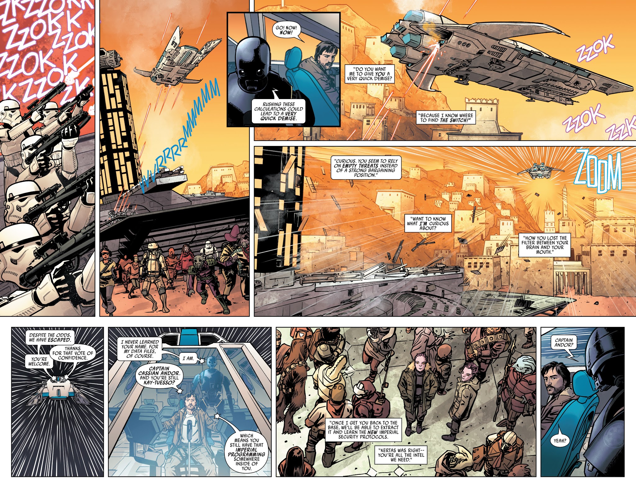 Read online Star Wars: Rogue One Adaptation comic -  Issue # _TPB - 177