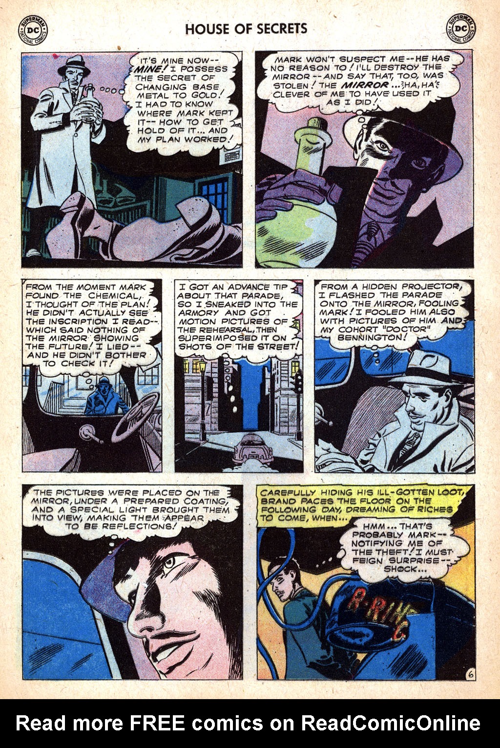 Read online House of Secrets (1956) comic -  Issue #19 - 19
