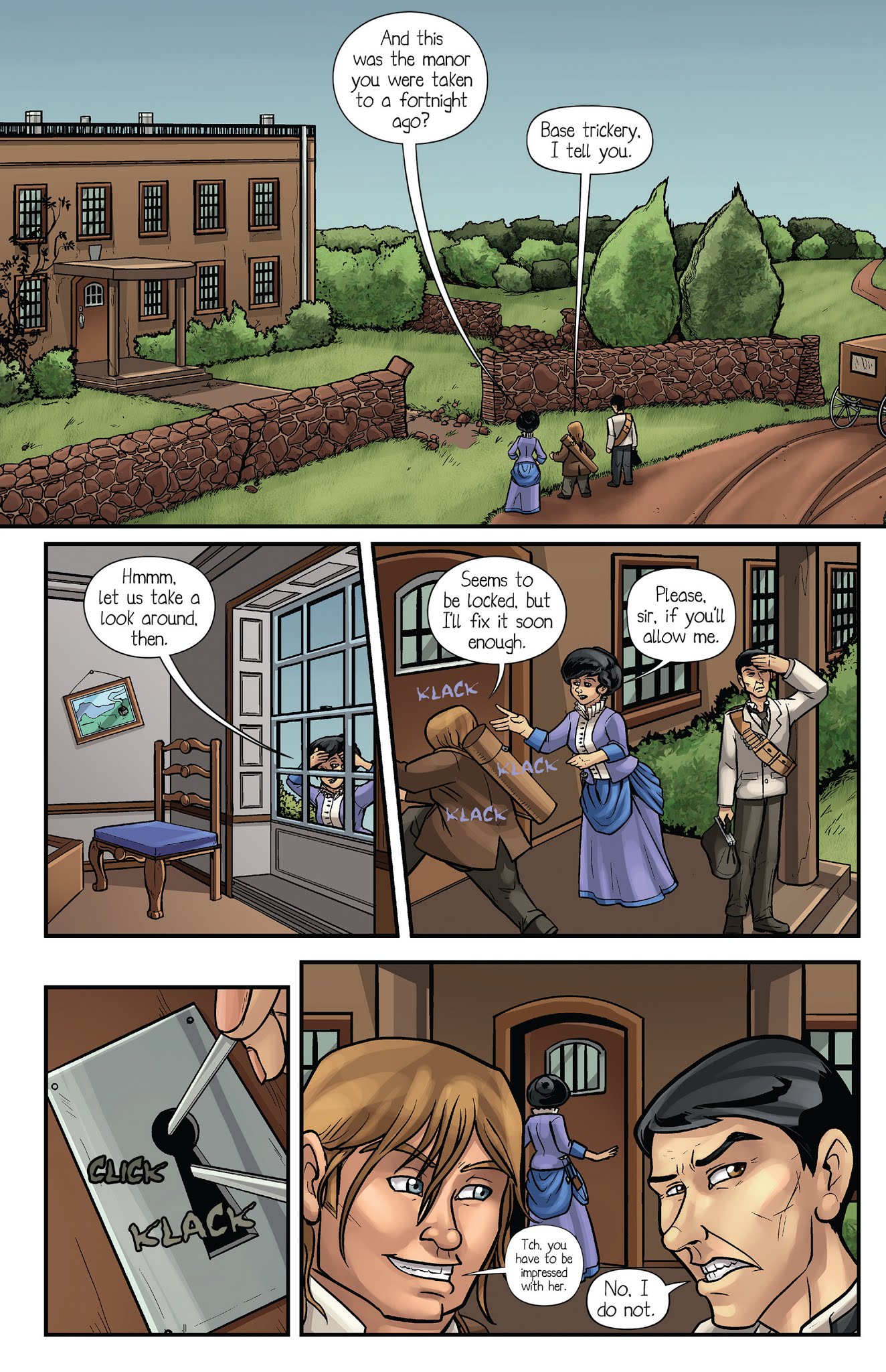 Read online The Trials and Tribulations of Miss Tilney comic -  Issue #2 - 7