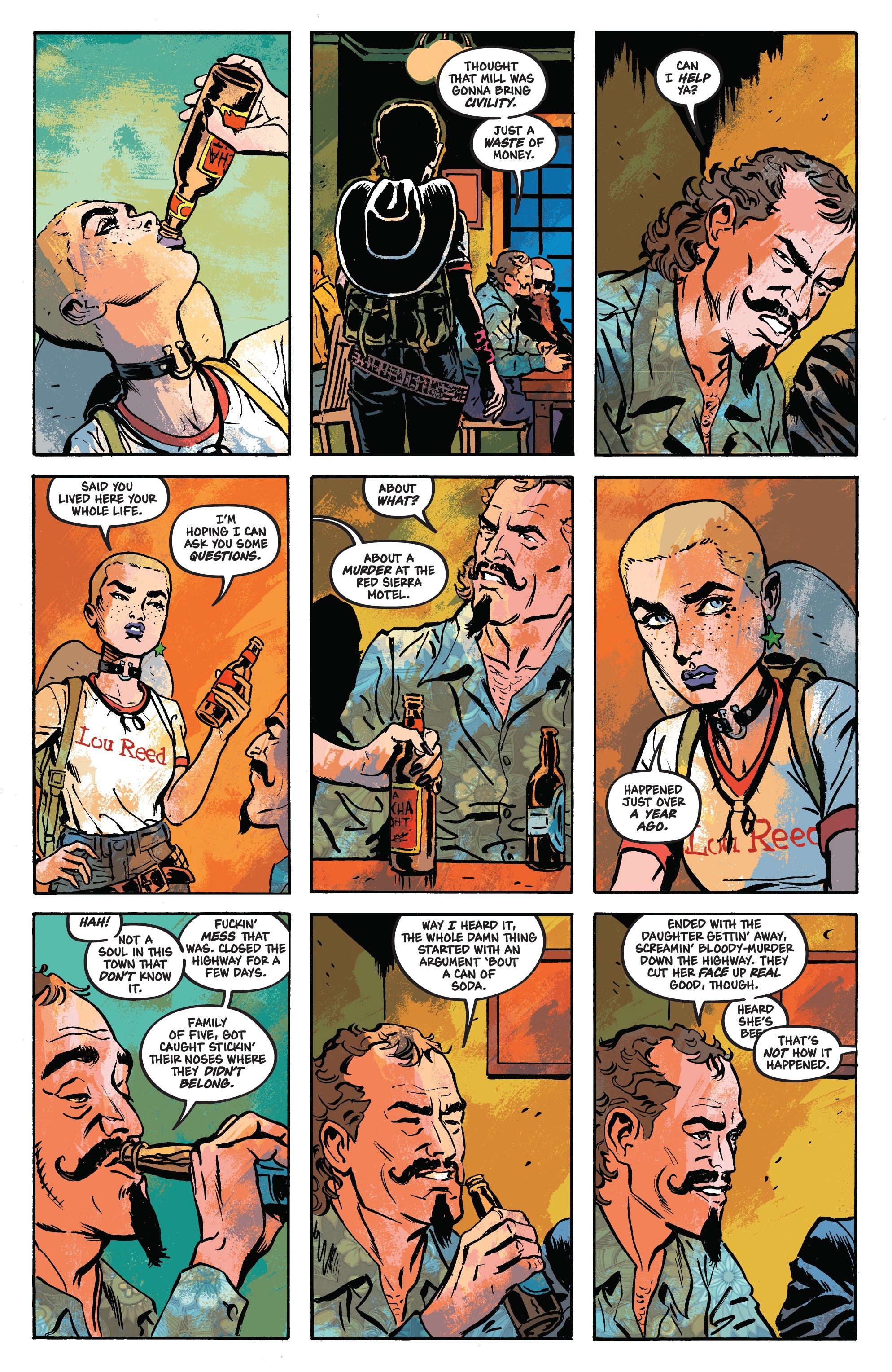 Read online Undone By Blood comic -  Issue #1 - 16