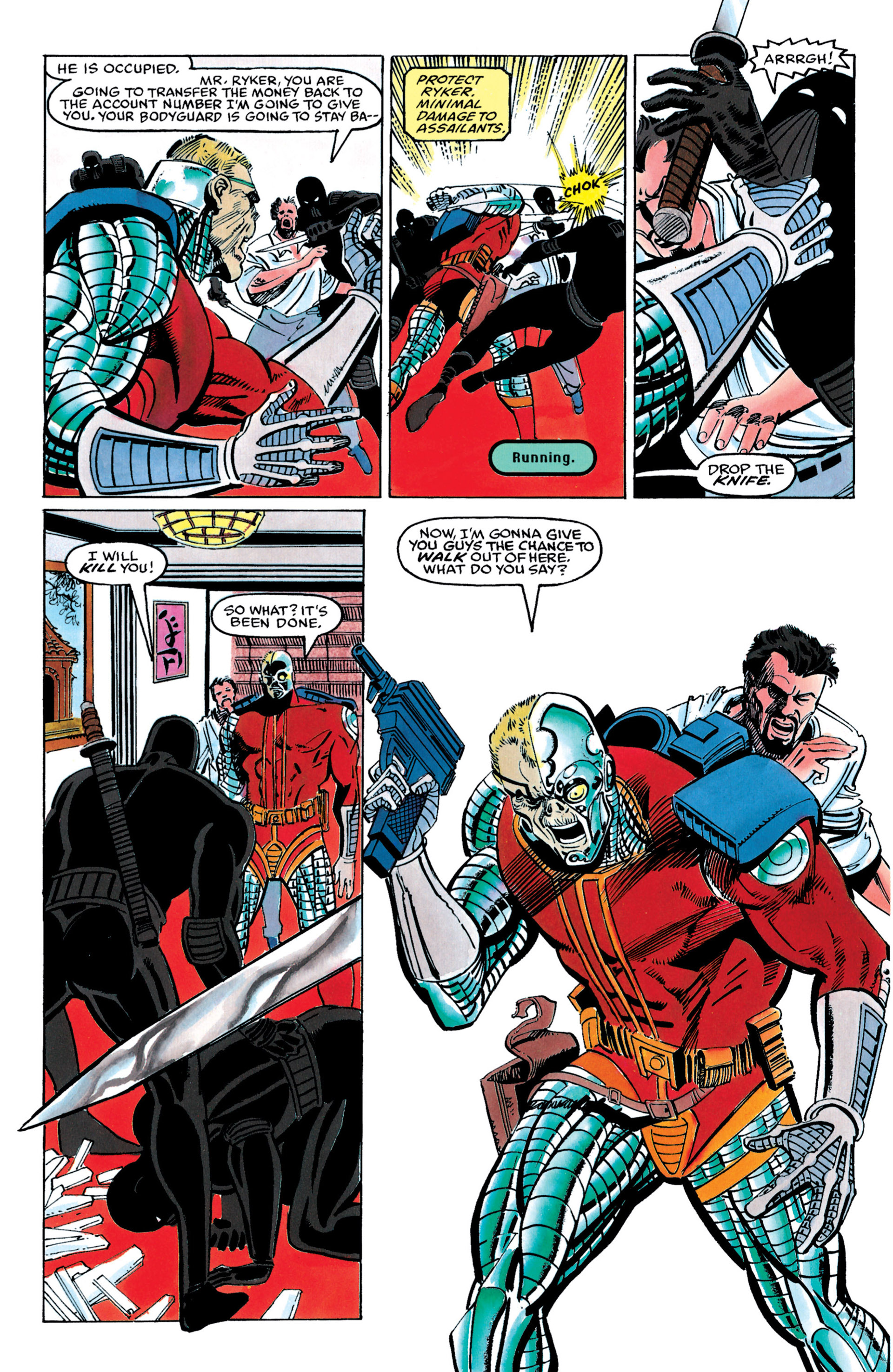 Read online Deathlok (1990) comic -  Issue #4 - 16