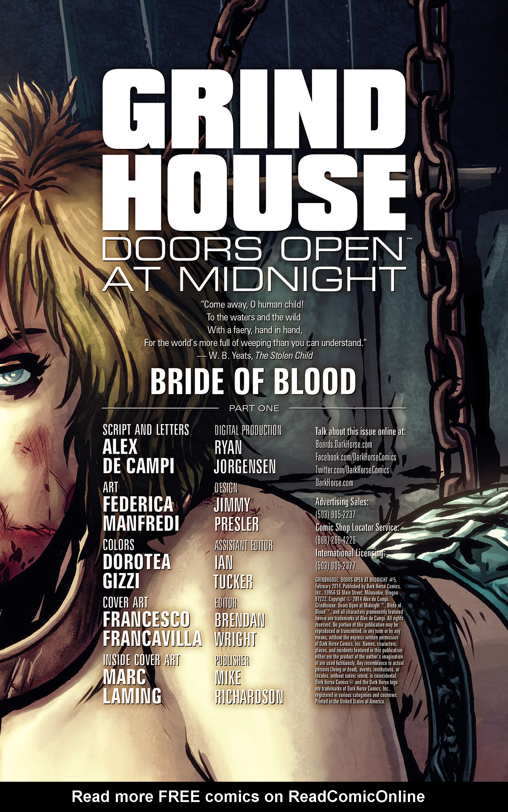 Read online Grindhouse: Doors Open At Midnight comic -  Issue #5 - 2