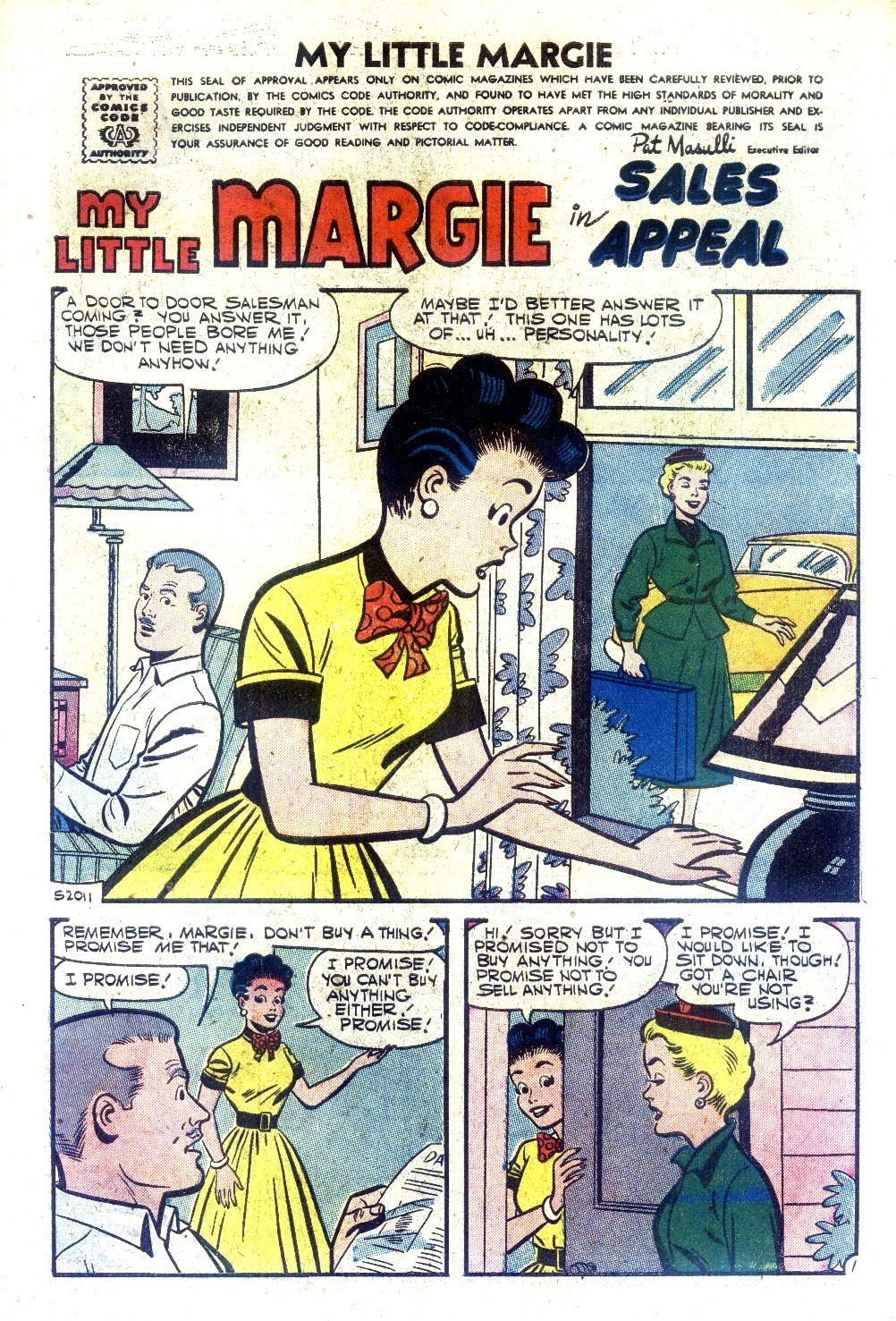 Read online My Little Margie (1954) comic -  Issue #18 - 3