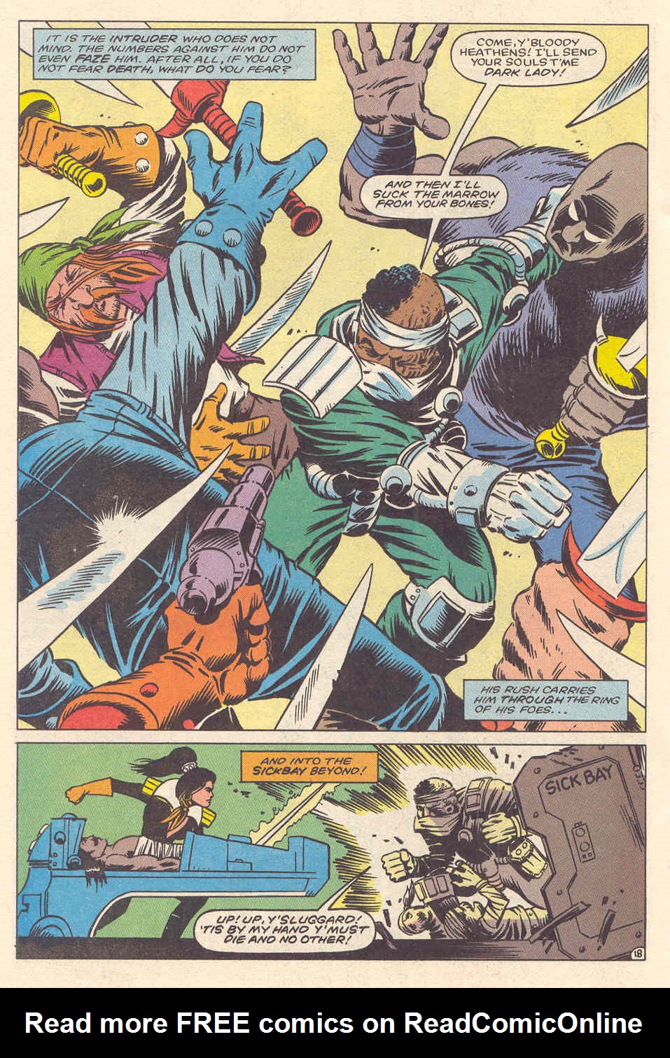 Read online Starslayer comic -  Issue #20 - 22