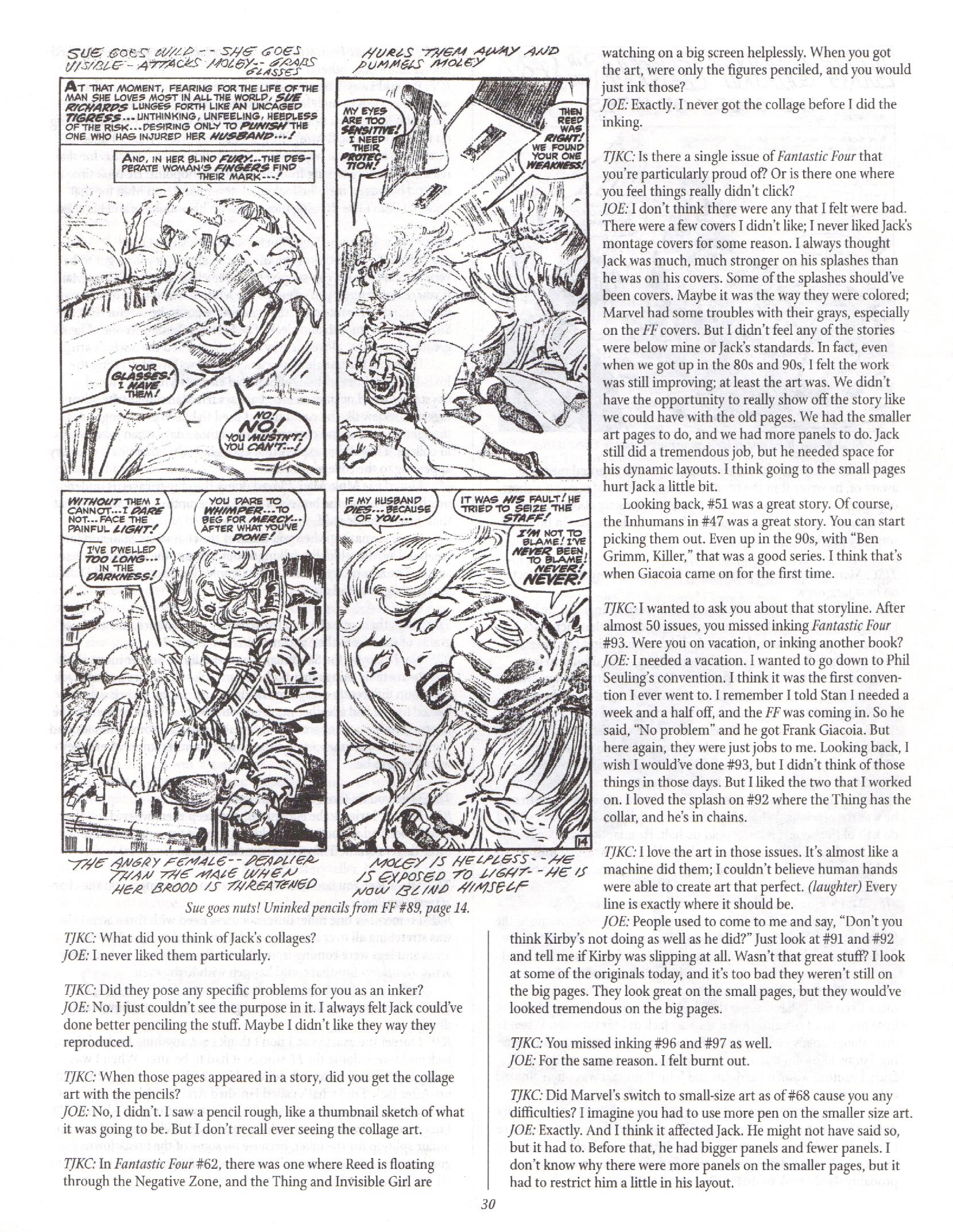 Read online The Jack Kirby Collector comic -  Issue #9 - 29