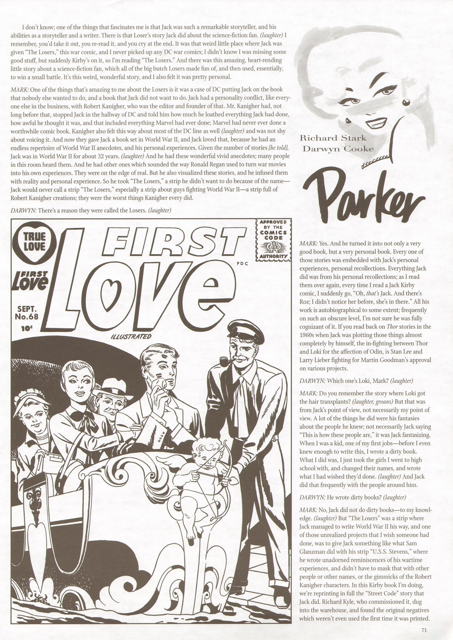Read online The Jack Kirby Collector comic -  Issue #51 - 70