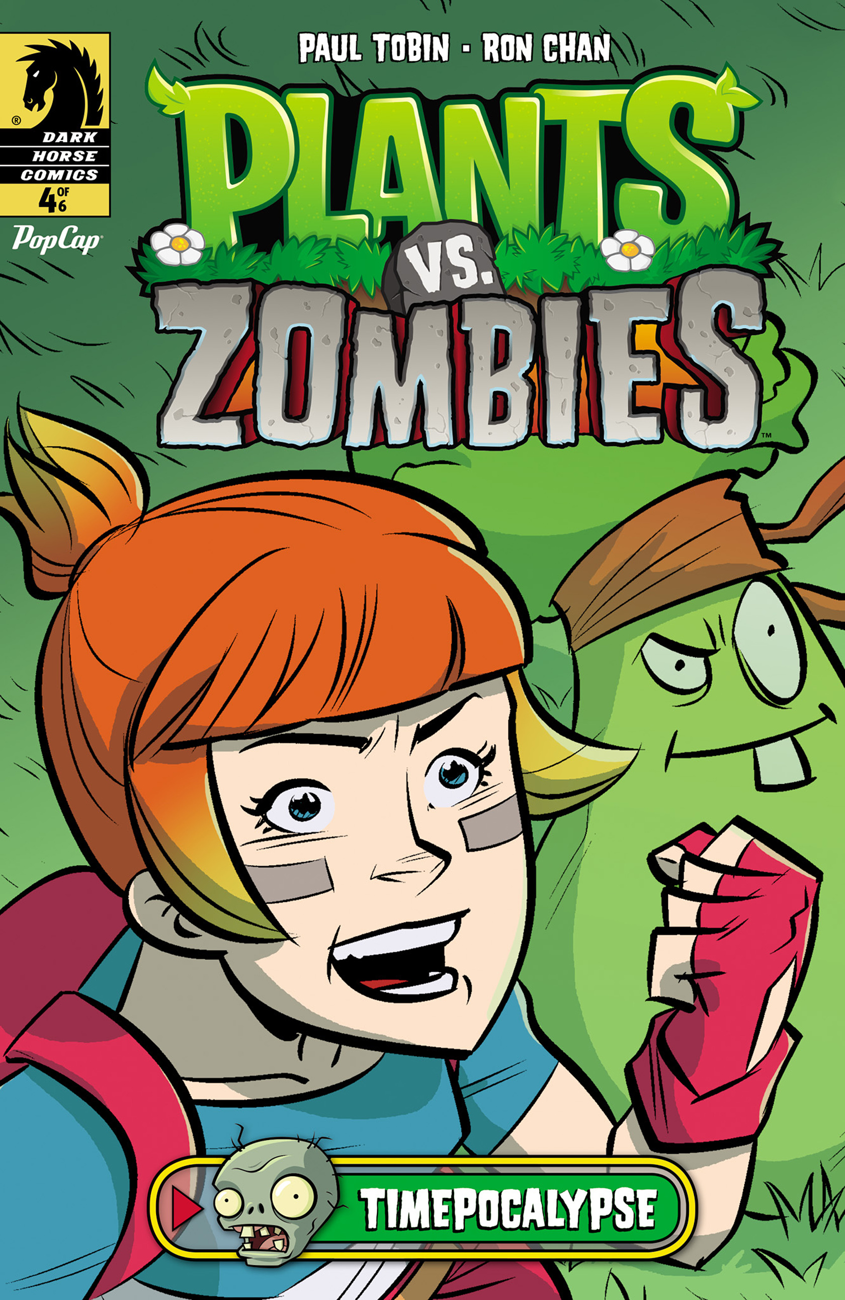 Read online Plants vs. Zombies: Timepocalypse comic -  Issue #4 - 2