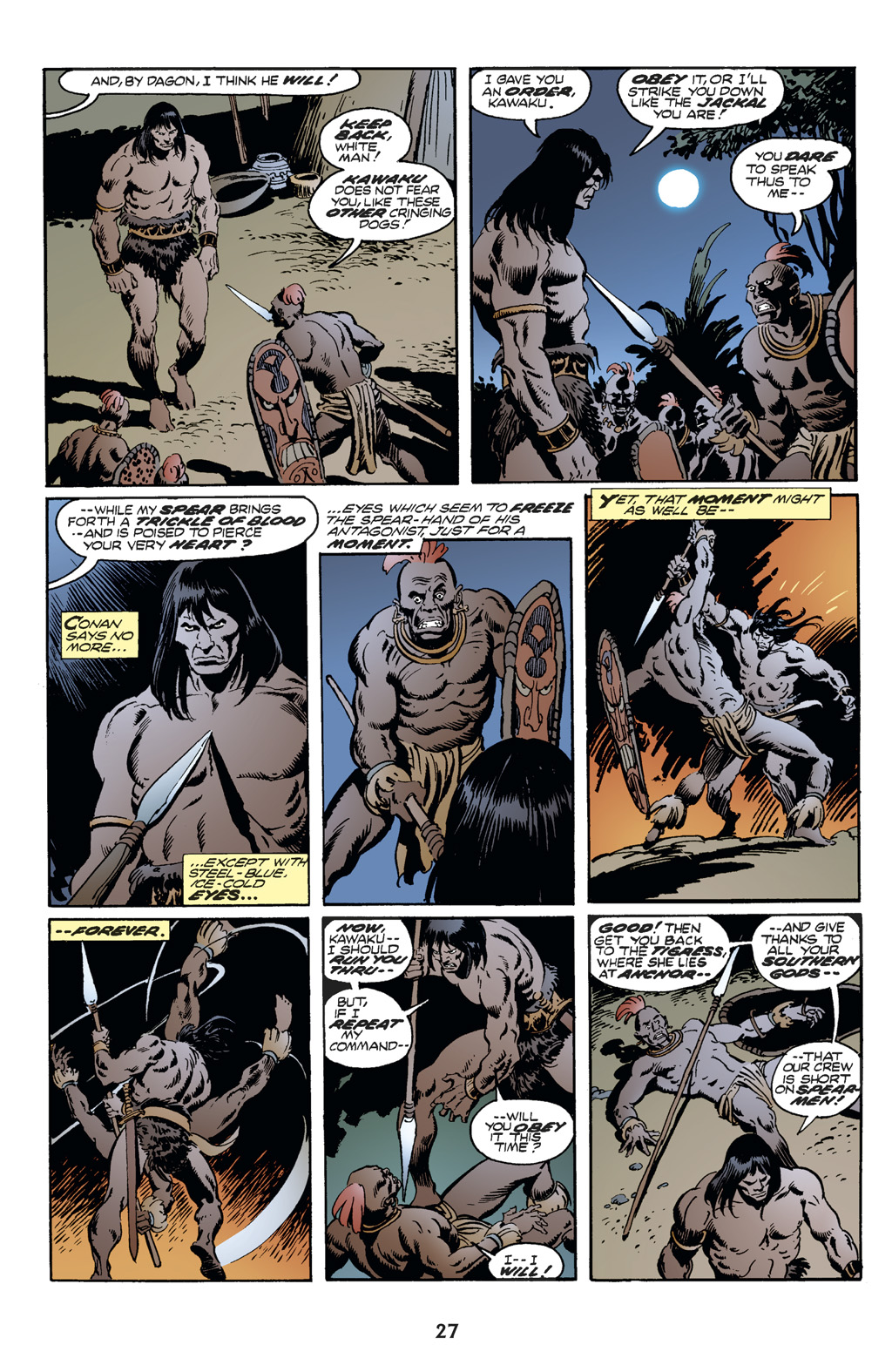 Read online The Chronicles of Conan comic -  Issue # TPB 9 (Part 1) - 26