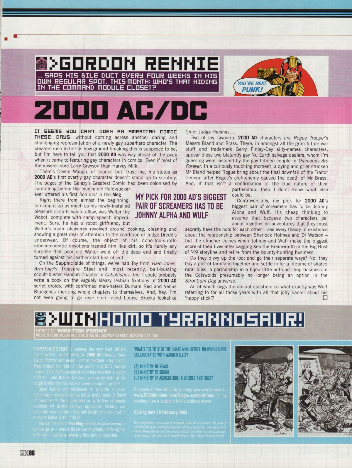 Read online Judge Dredd Megazine (Vol. 5) comic -  Issue #215 - 83