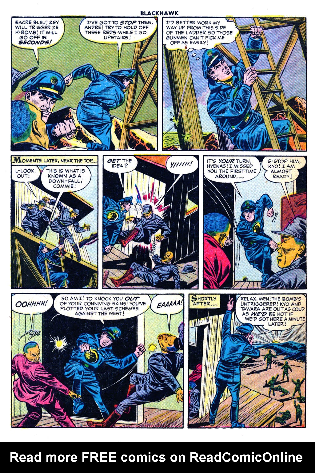 Read online Blackhawk (1957) comic -  Issue #107 - 32