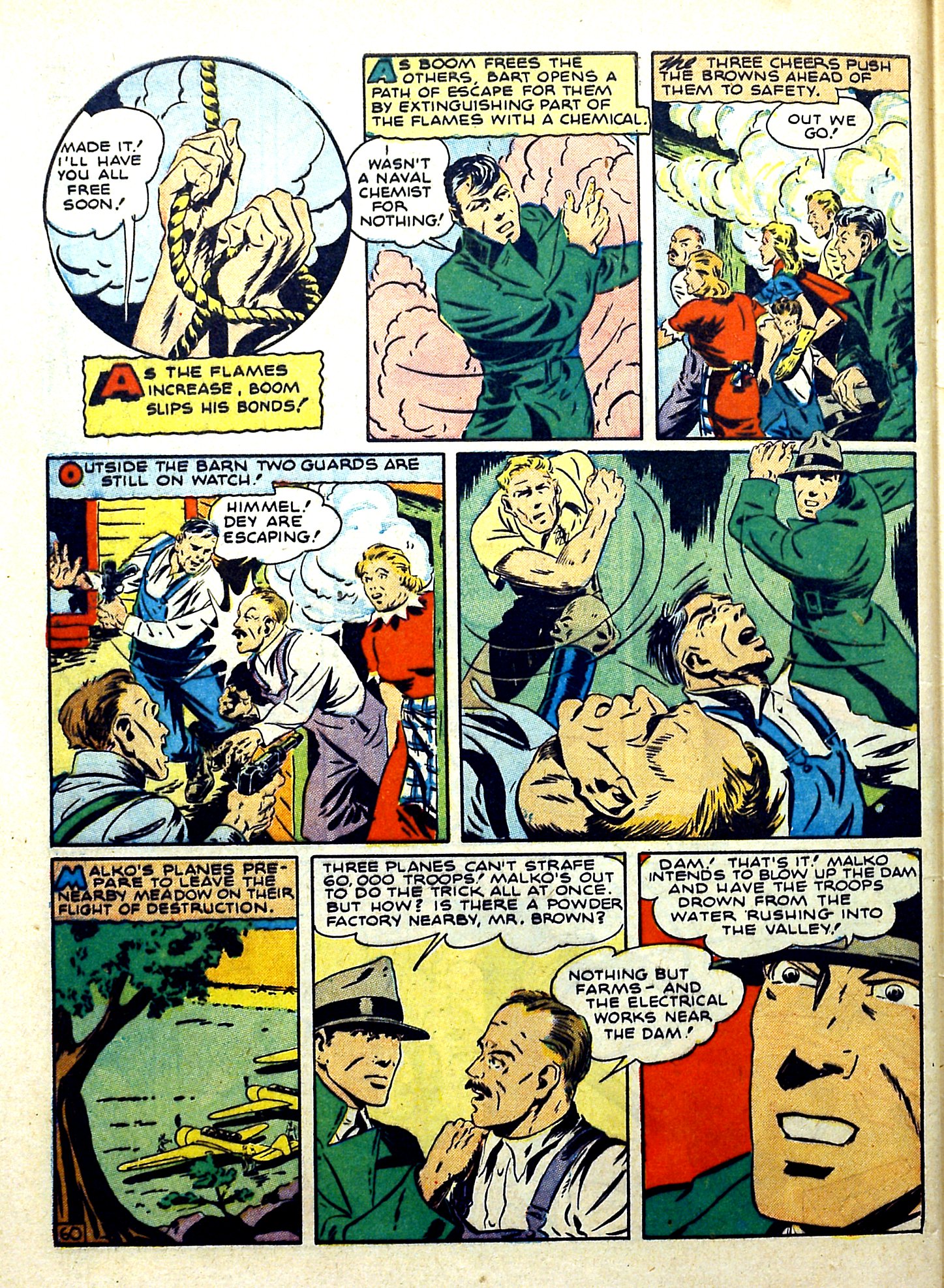 Read online Our Flag Comics comic -  Issue #3 - 61