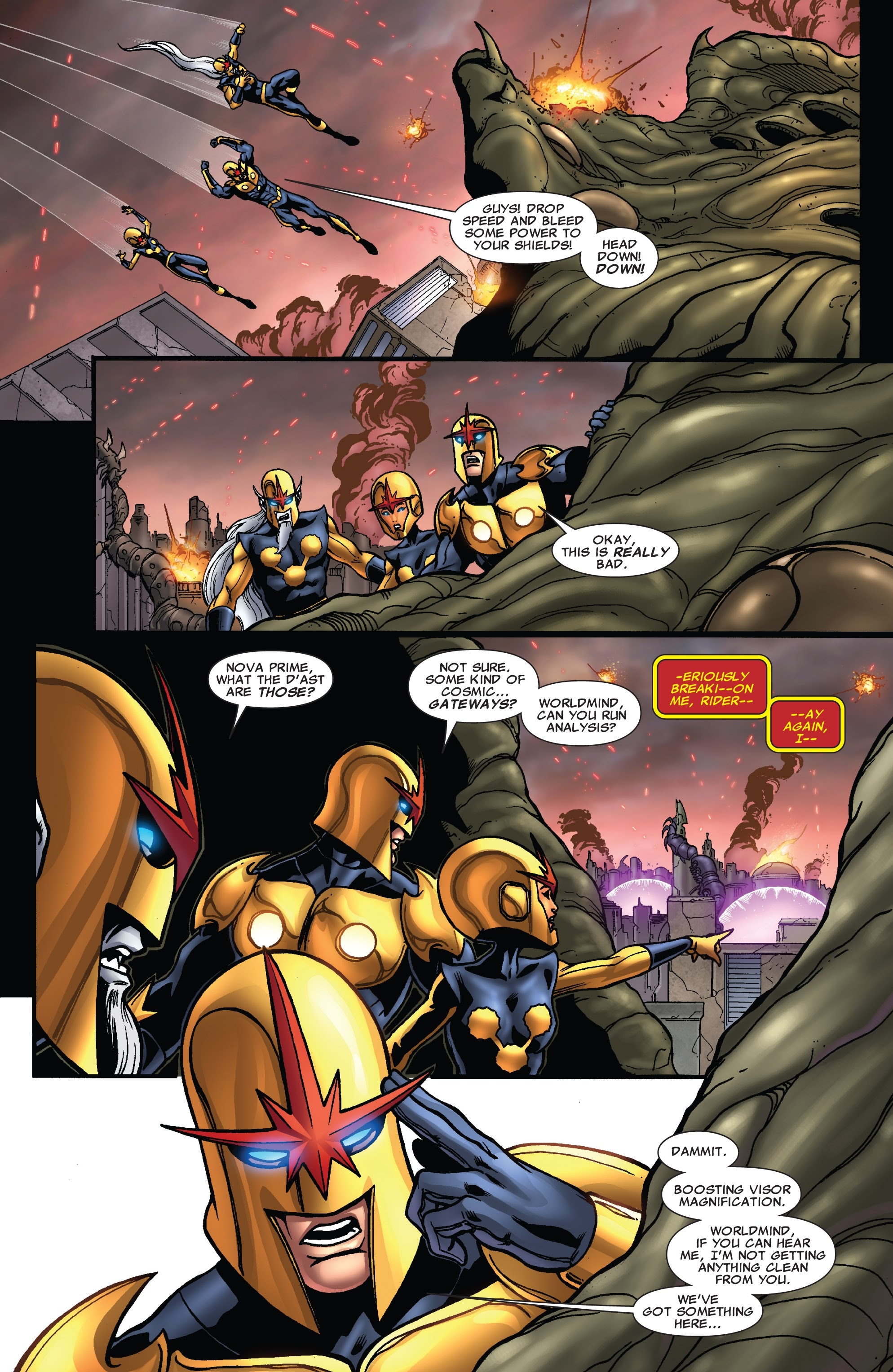 Read online Nova (2007) comic -  Issue #27 - 5