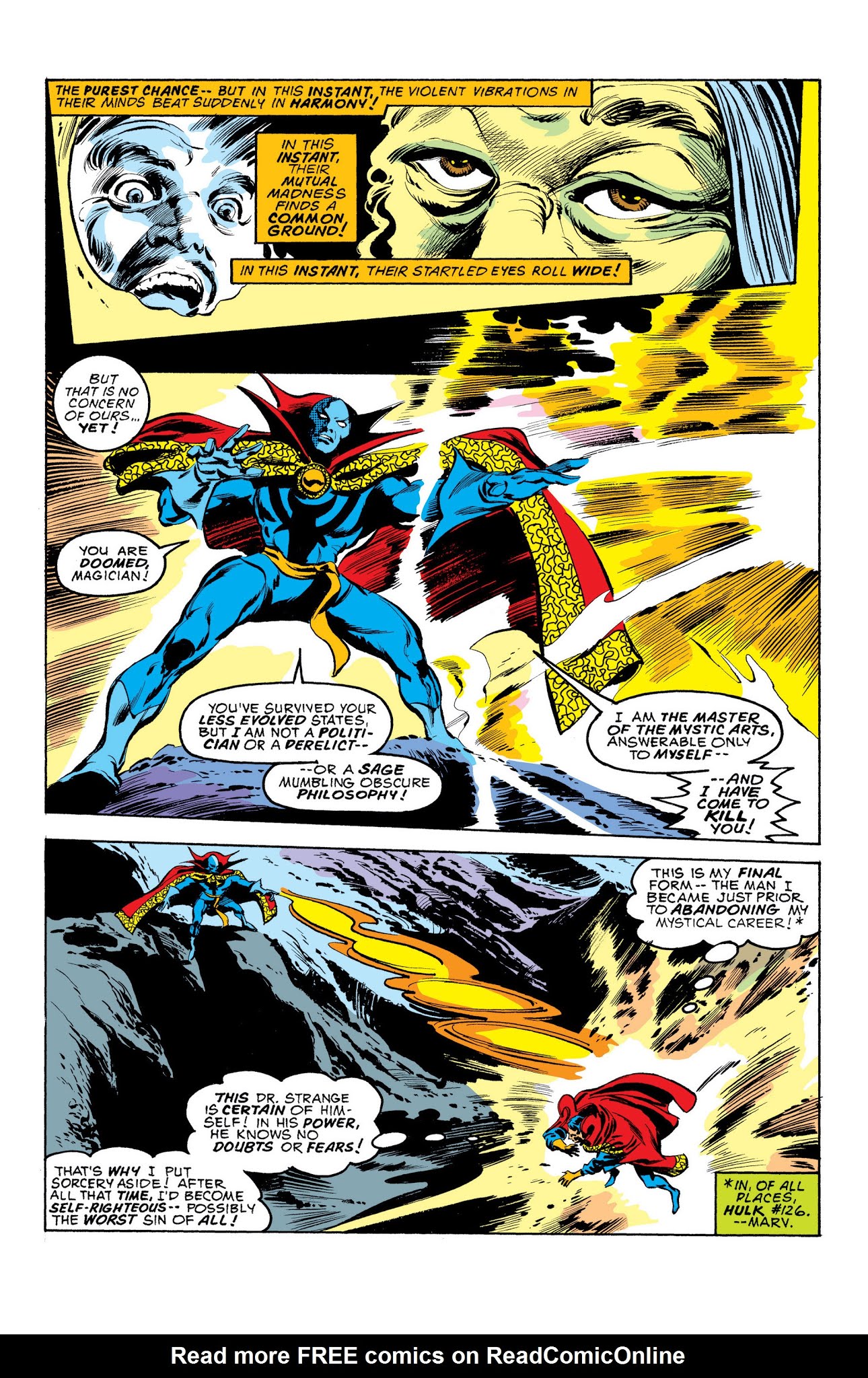 Read online Marvel Masterworks: Doctor Strange comic -  Issue # TPB 6 (Part 1) - 55