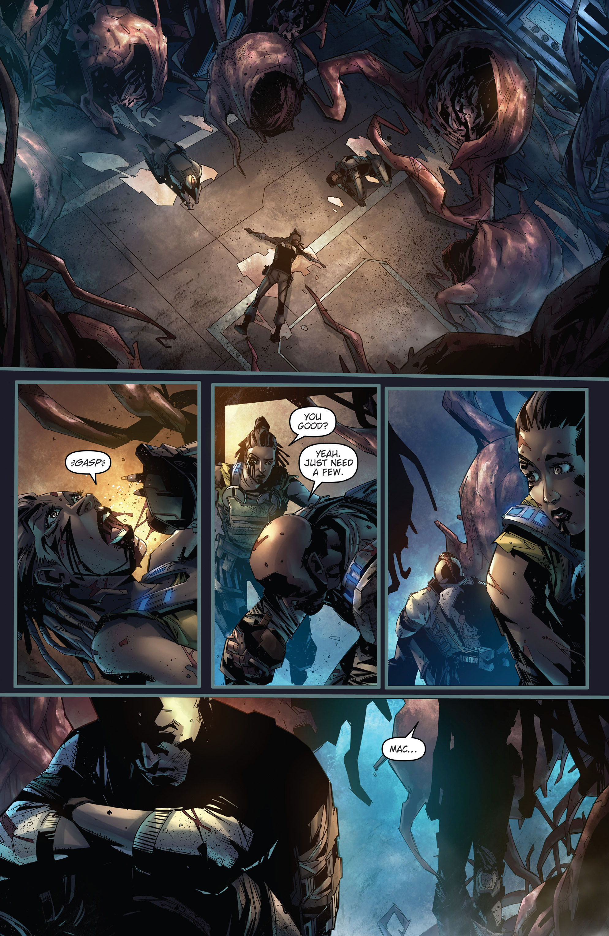 Read online Gears of War: Hivebusters comic -  Issue #4 - 10