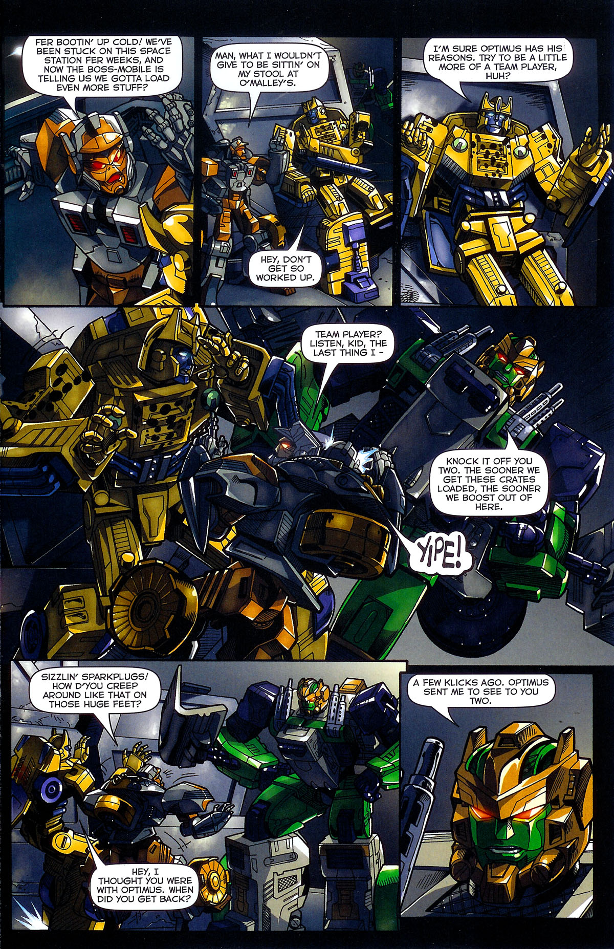 Read online Transformers: Timelines comic -  Issue #1 - 13